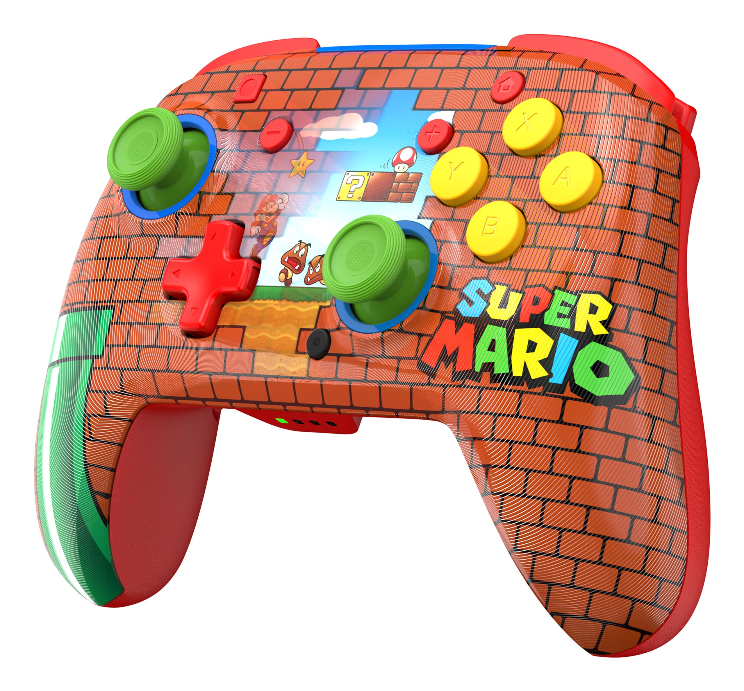 Gamepad - Nintendo Switch - Rematch Mario Bricks - Wireless - Rosso - Turtle Beach