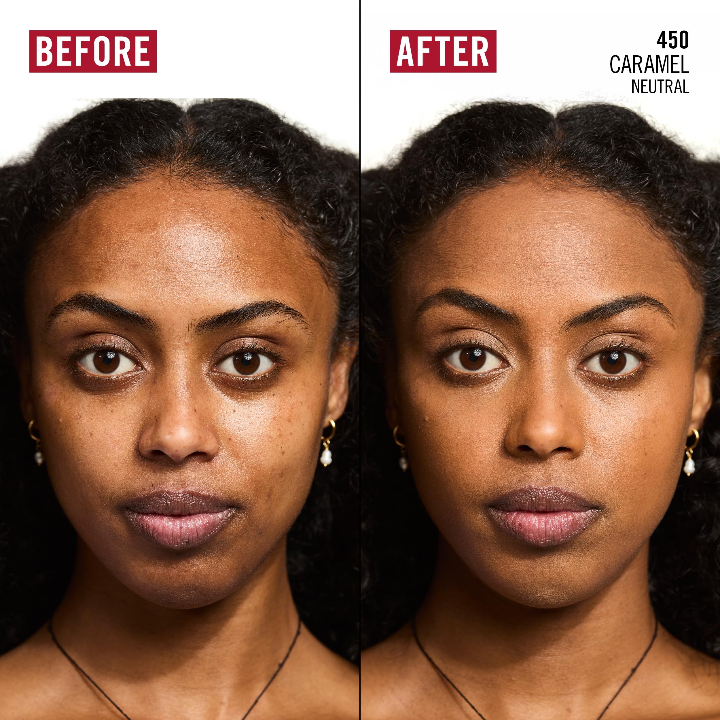 Rimmel Kind & Free, Blur It Out Mattifying Skin Tint, 450 Caramel, Lightweight Matte Finish, Minimises Pores - Image 2