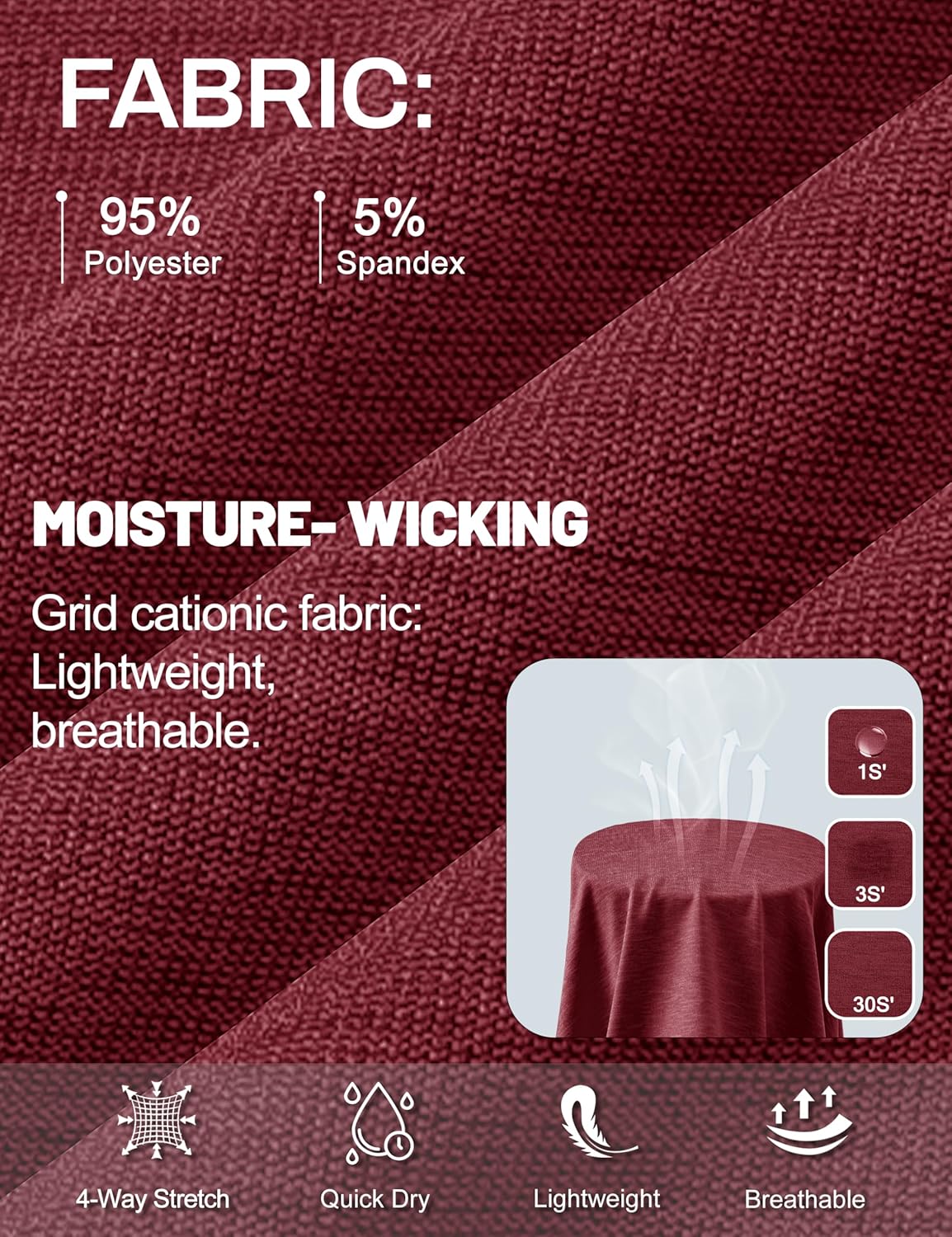 Cavva Polo Shirts for Men Performance Mens Golf Shirt Dry Fit Collared Polo Shirts Short Sleeve Moisture Wicking - Image 4