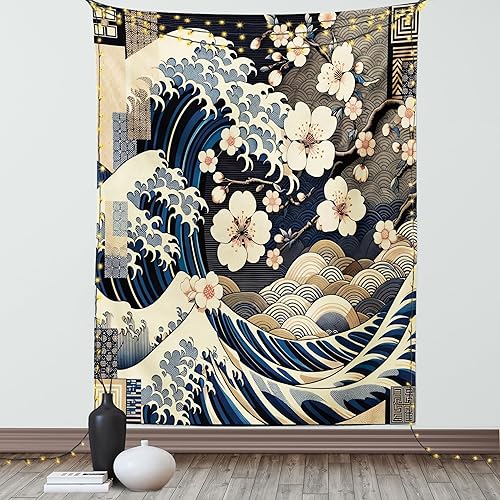 Miniatura 372 de Ambesonne Tapiz gótico, patio con hiedra encantada en la puerta antigua al bosque, colgante de pared ancho para dormitorio, sala de estar, 2-Verde