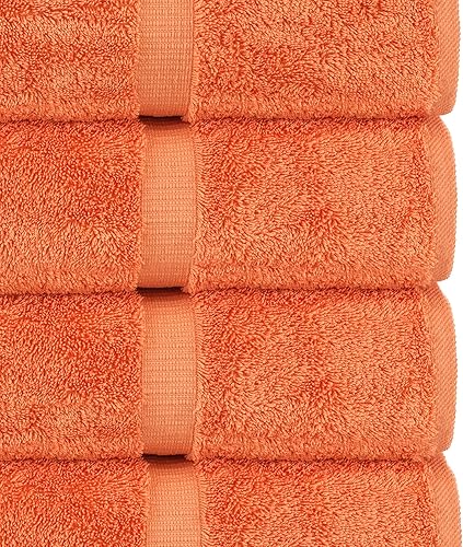Miniatura 3 de Chakir Turkish Linens - Toallas de baño turcas de 100% algodón (35 x 70 pulgadas, toallas de baño grandes, color coral)