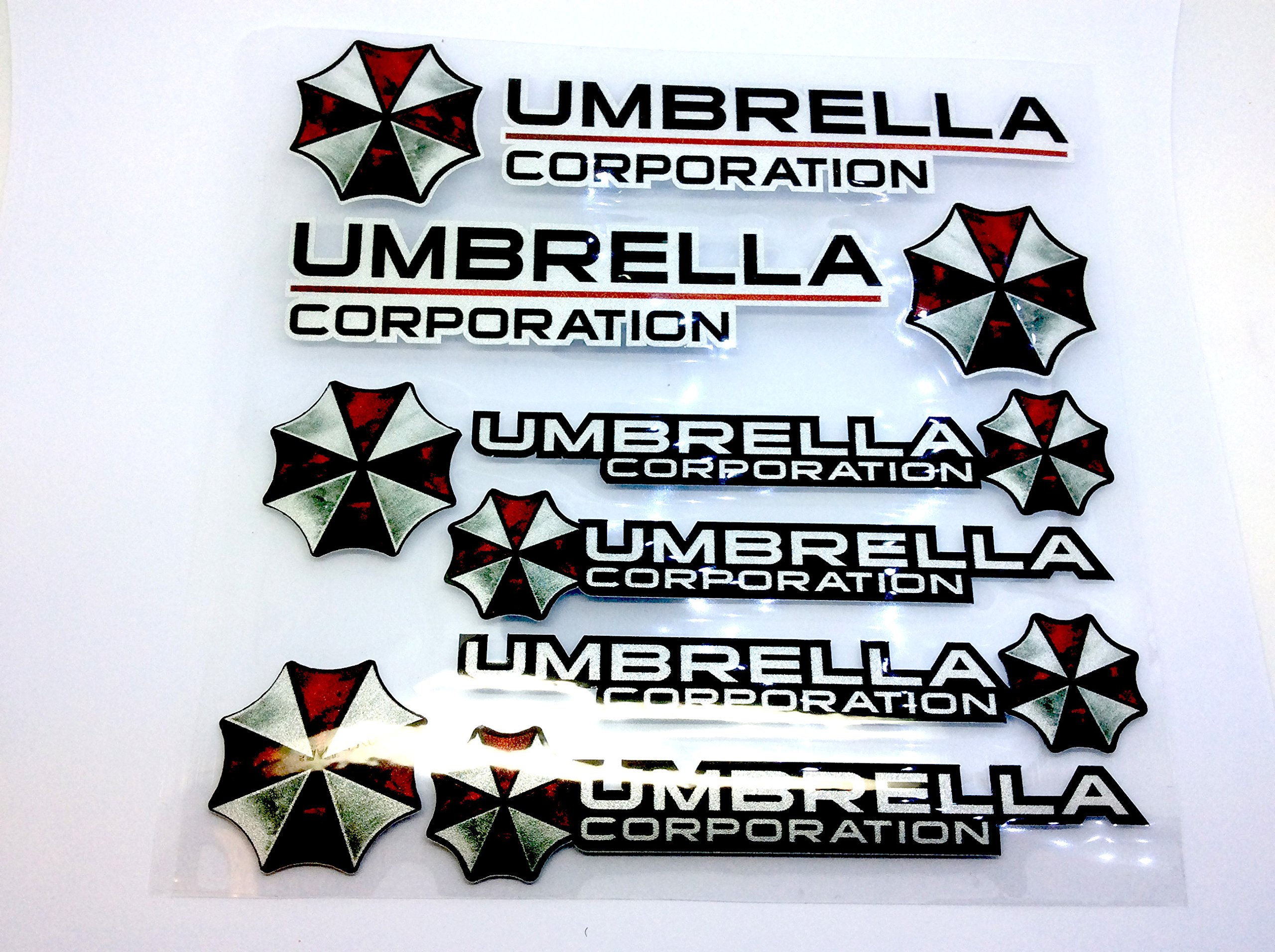 Buy Umbrella Corporation Resident Evil Large Car Stickers Decal Set
