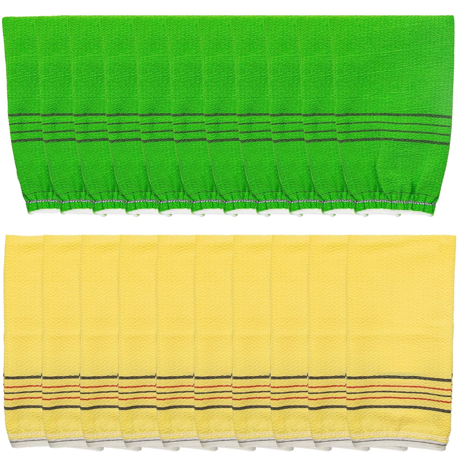 ELANE 20 Pcs Korean Exfoliating Glove,Exfoliating Body