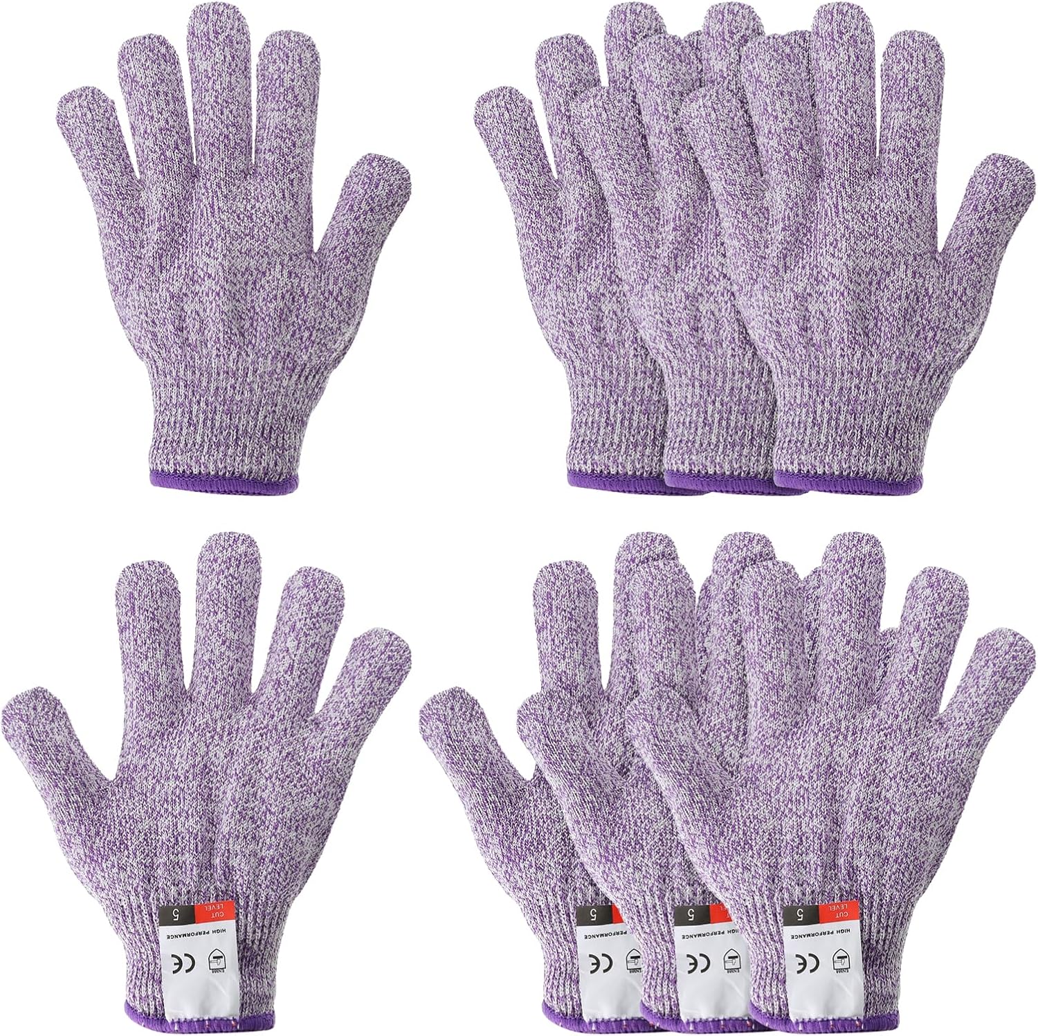 PATIKIL Cut Resistant Gloves, Level 5 Protection Anti Cutting Gloves for Wood Carving Working