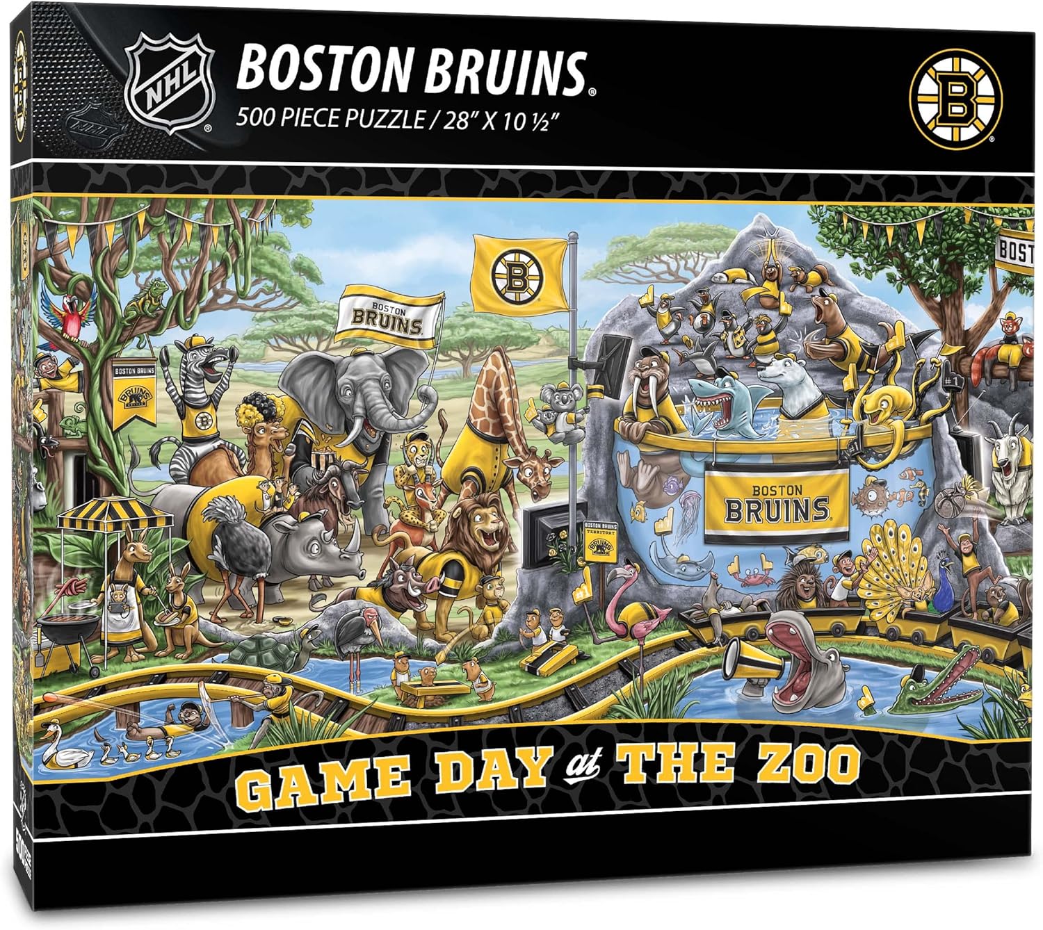 YouTheFan NHL Game Day at The Zoo 500pc Puzzle