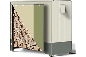 4ft Firewood Log Rack Cover-Waterproof Firewood Cover