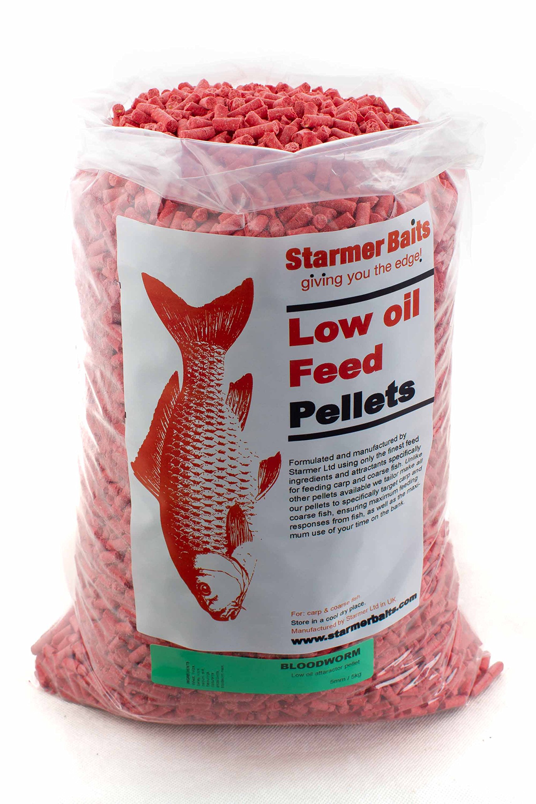 starmerbaits Bloodworm pellets / 5mm / 5kg