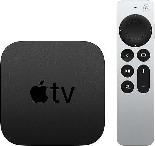 Apple TV 4K 64GB, 2021, 2nd Generation - Black (Refurbished)