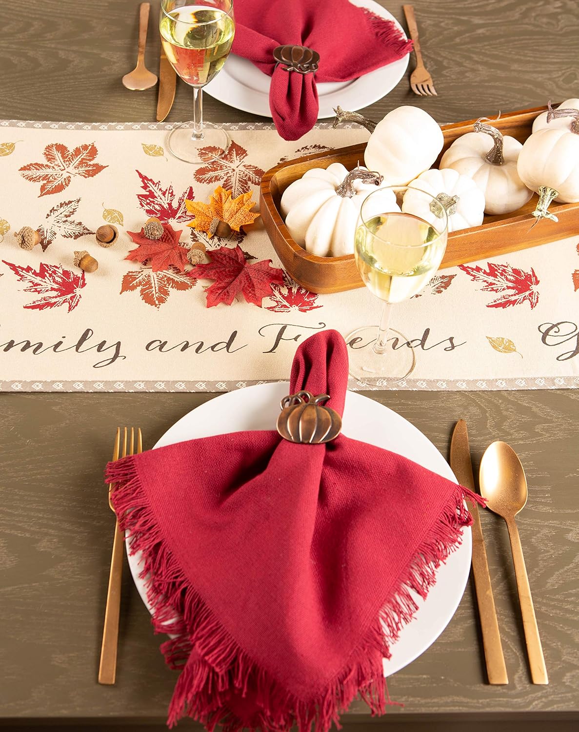 Featured Product DII Fall Basics Collection Tabletop, Reversible Table Runner, 14x72, Gather Together Print Best Cyber Deals 🔥 DII Fall Basics Collection Tabletop, Reversible Table Runner, 14x72, Gather Together Print