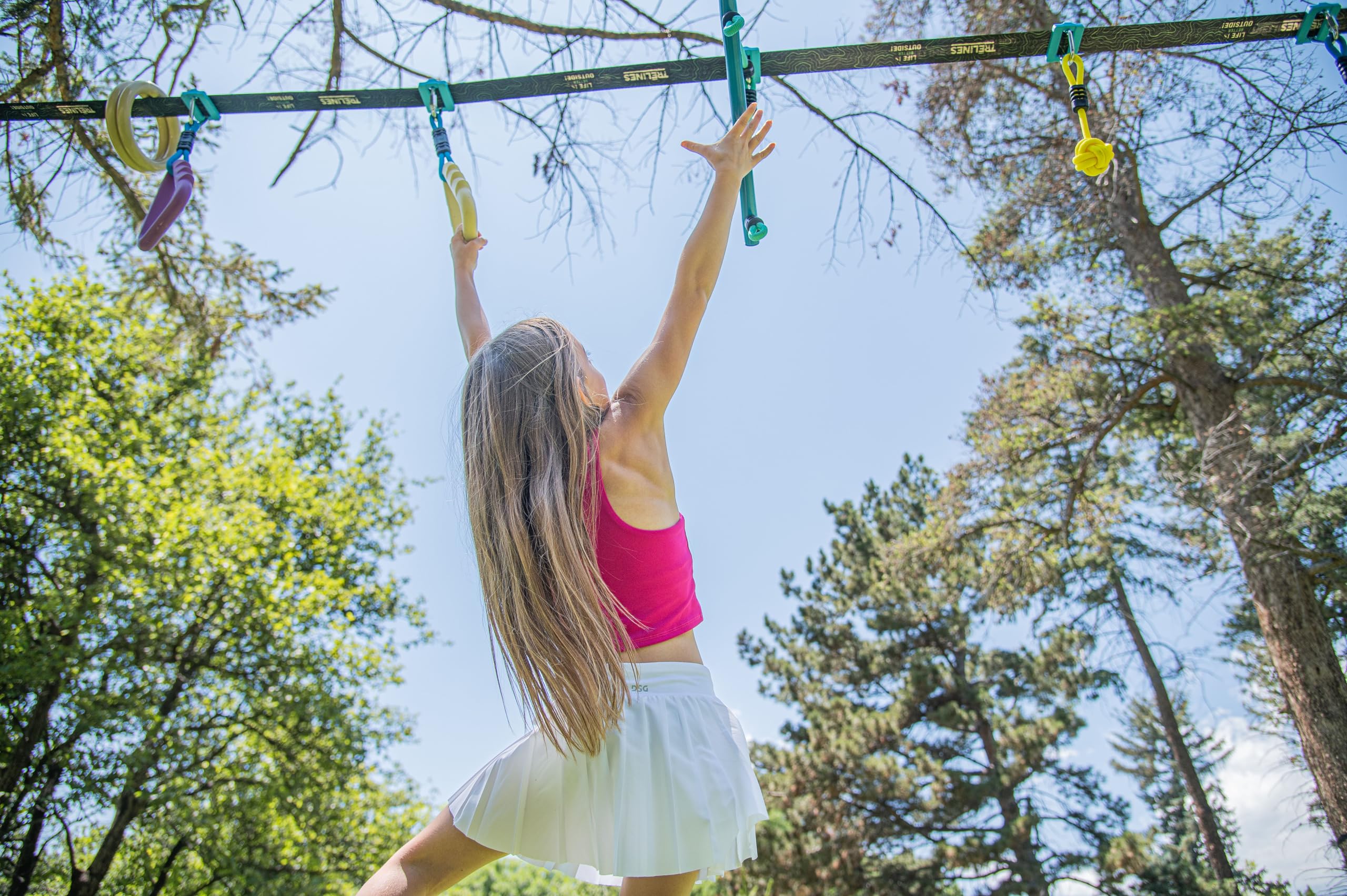 Treline Ninja - Juego de Escalada para niños a Partir de 5 años