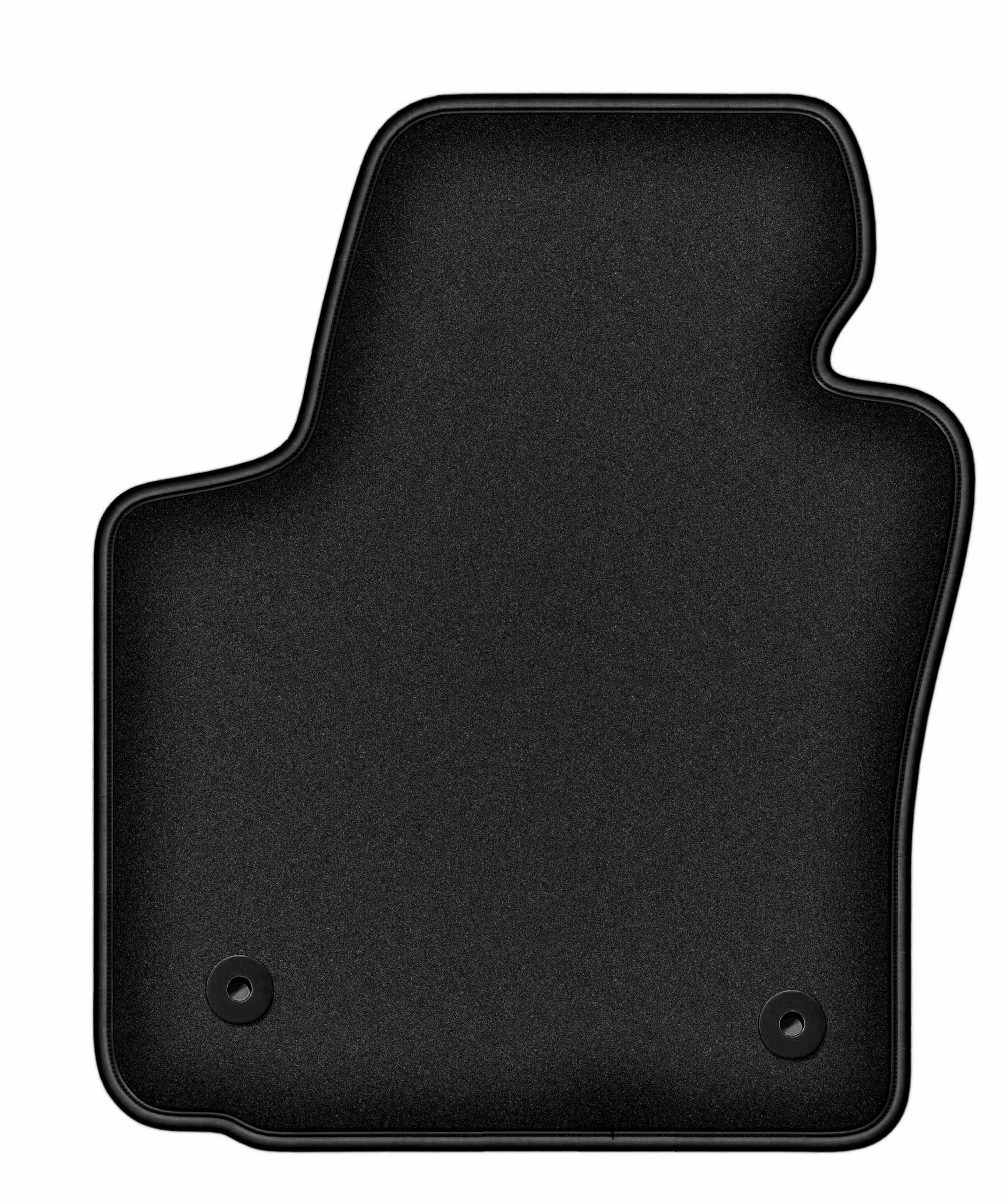 Tapis conducteur Seat Leon 2 hayon 2005-2012 en polyamide noir robuste - 8