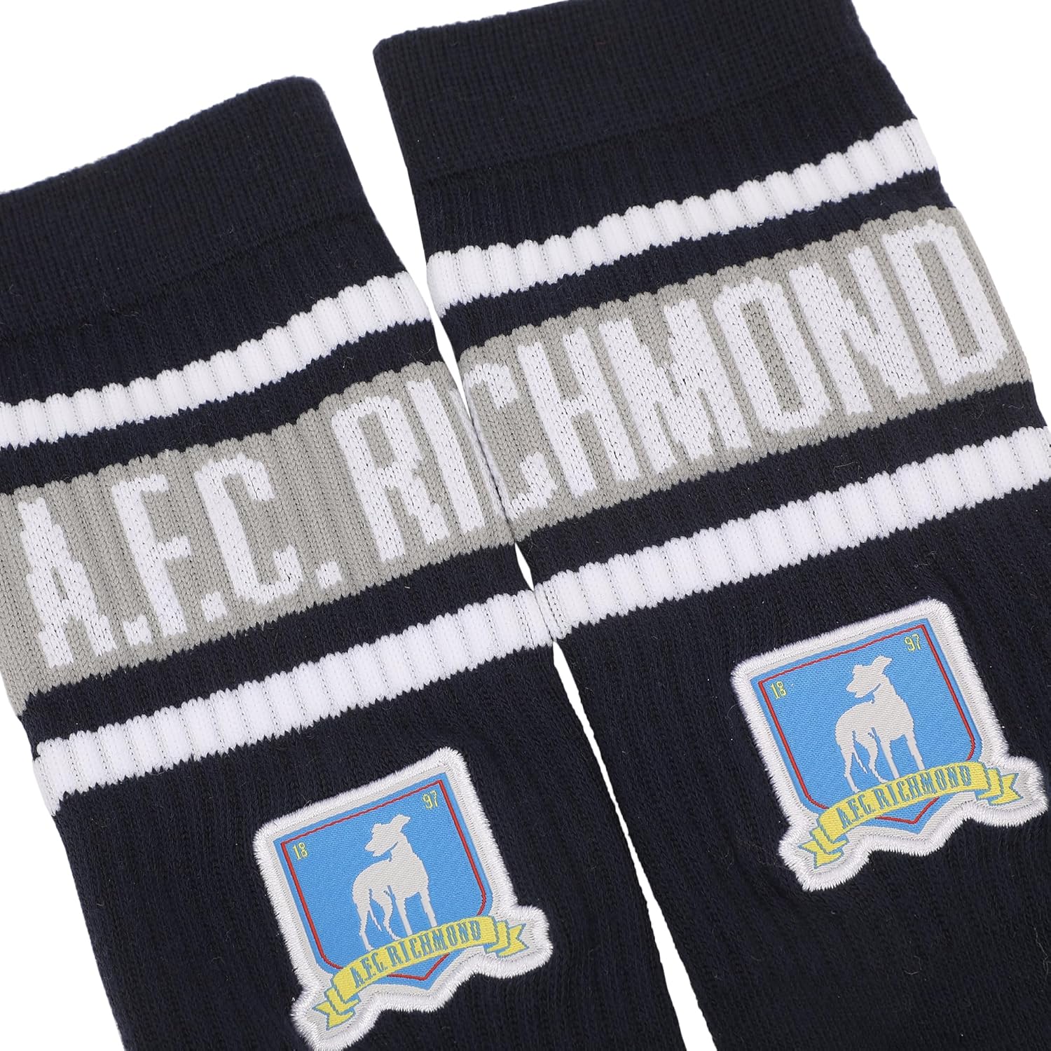 Bioworld Ted Lasso AFC Richmond Mens Athletic Crew Sock - Image 2