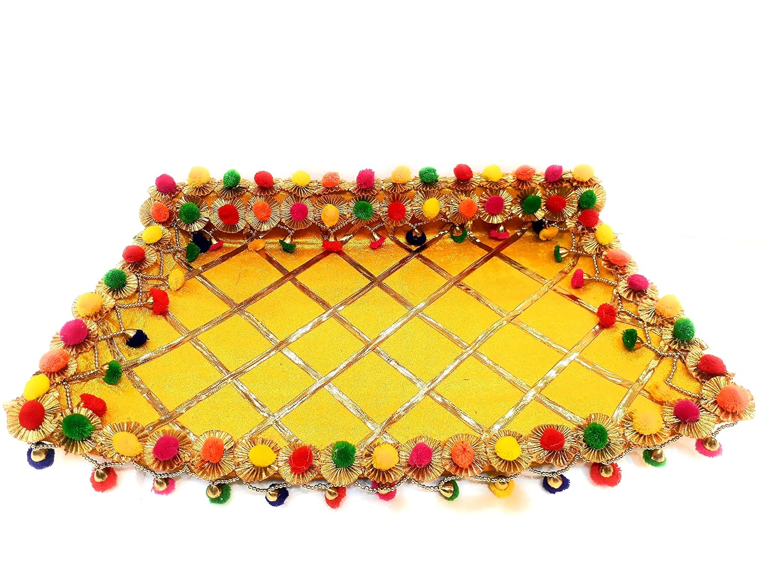 Smart Creations Decorative Tray/Gift Packing Tray/Wedding Tray/Saree Packing Tray Amazon.in