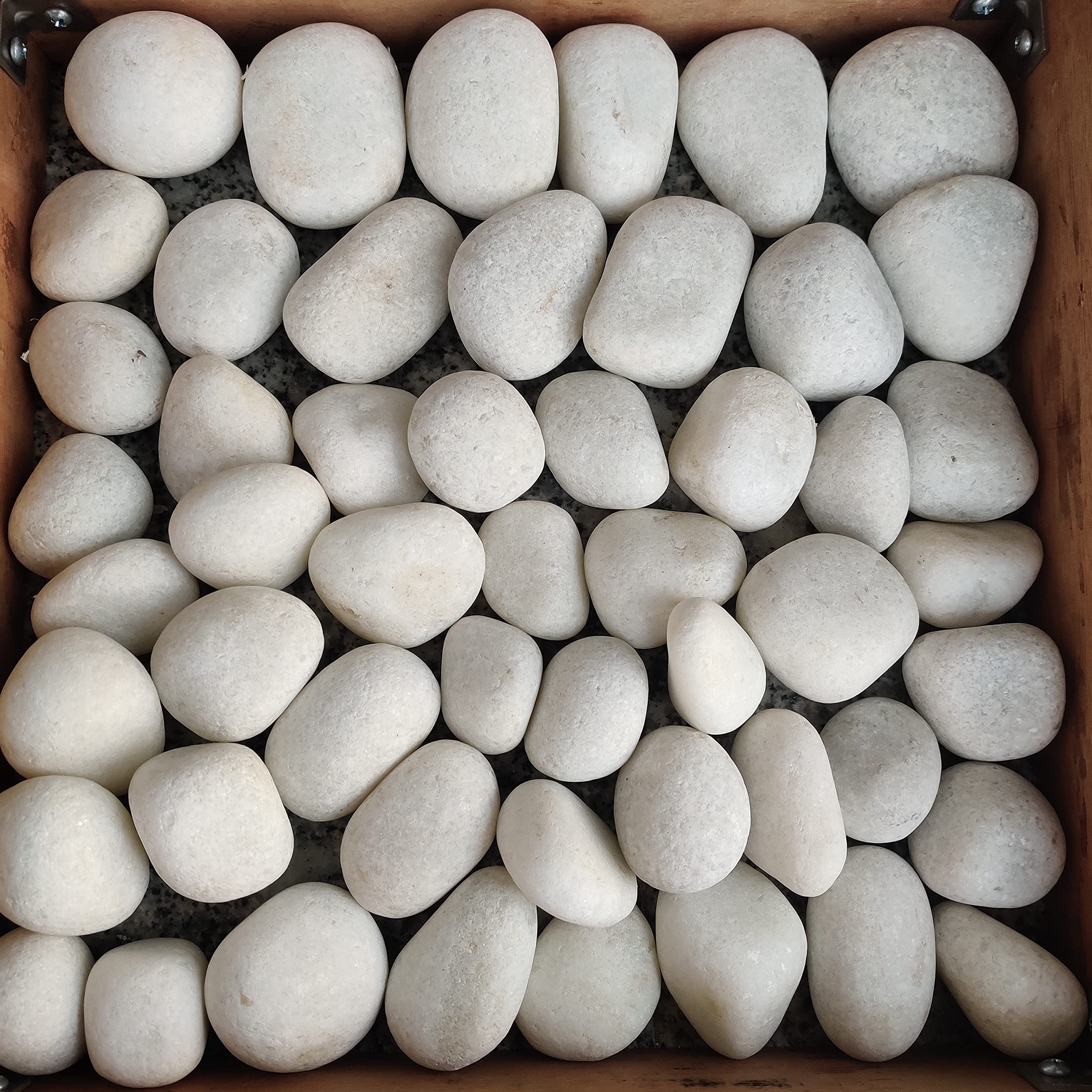 Balaji Export House Unpolished Marble Pebbles for Garden Decor (1 Kg, 30-50 mm, White) (B08KDZ4RWH) Amazon Price History, Amazon Price Tracker
