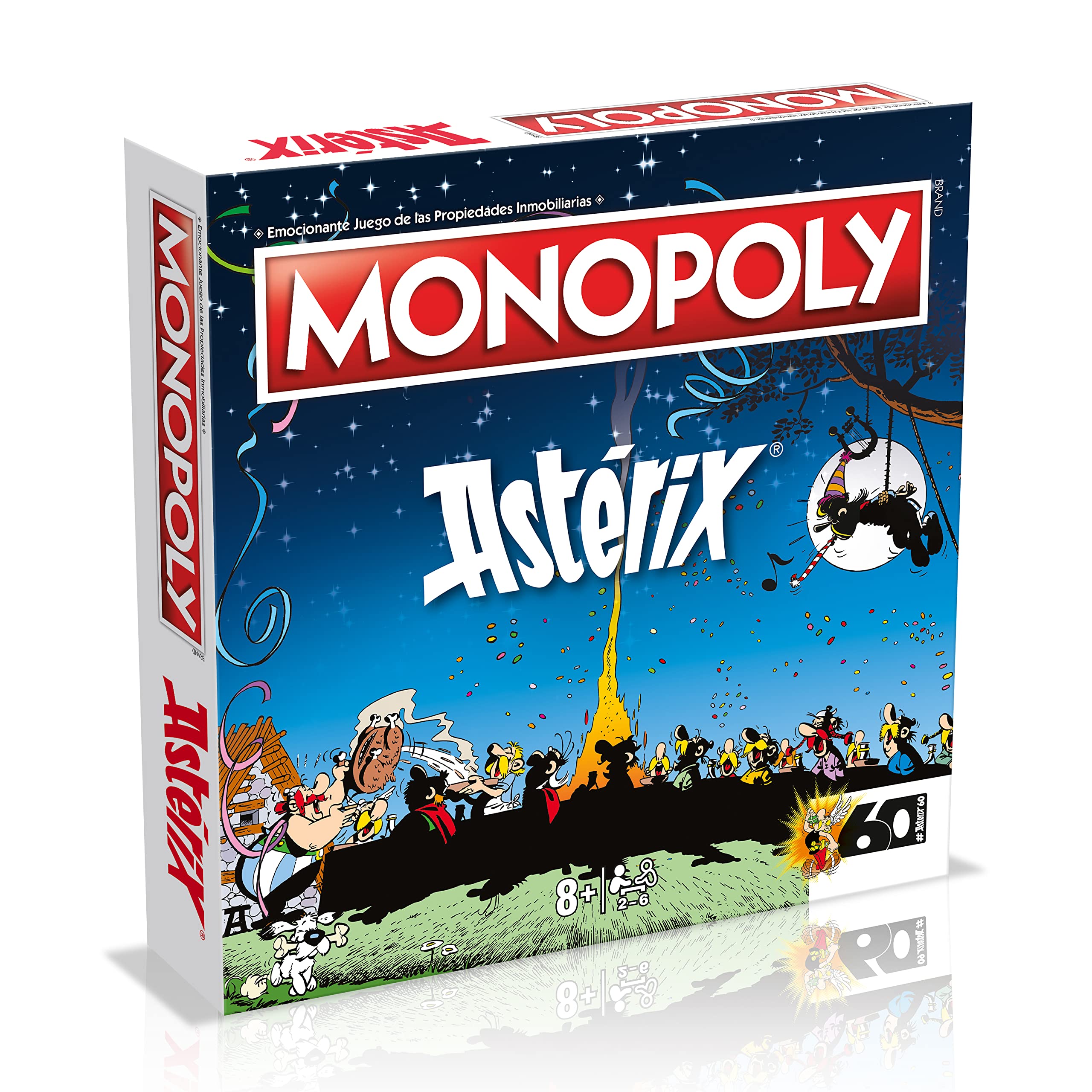 MONOPOLY Juegos de Mesa - Edición Asterix: 2-6 Jugadores, Juegos Infantiles y para Adultos, Perfecto Regalo, Ideal para Noches de Juegos, Desde 8+ Años