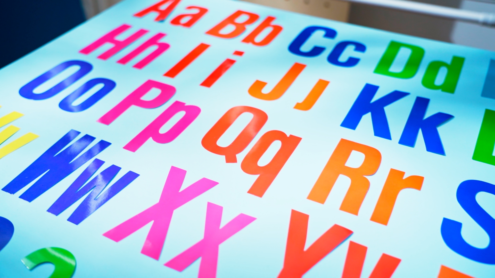 268 Pcs 5 Inch Colorful Bulletin Board Letters Combo Set, Chalkboard Alphabet Letters Numbers, Cutouts Number Pack(Advance Color - View #3