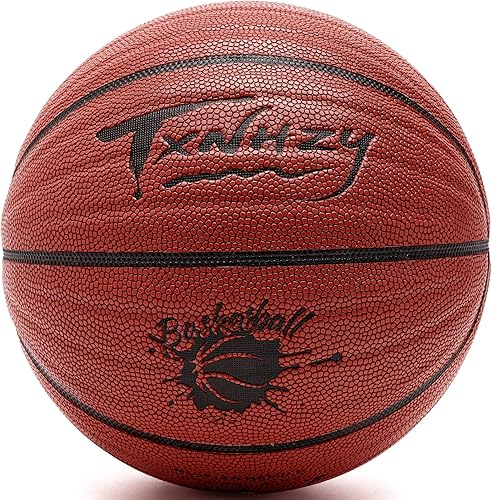 Baloncesto Tamaño 7 Baloncesto interior al aire libre Pelota al aire libre Tamaño de la oficina Cuero PU Nylon Herida Durable Adultos Hombres