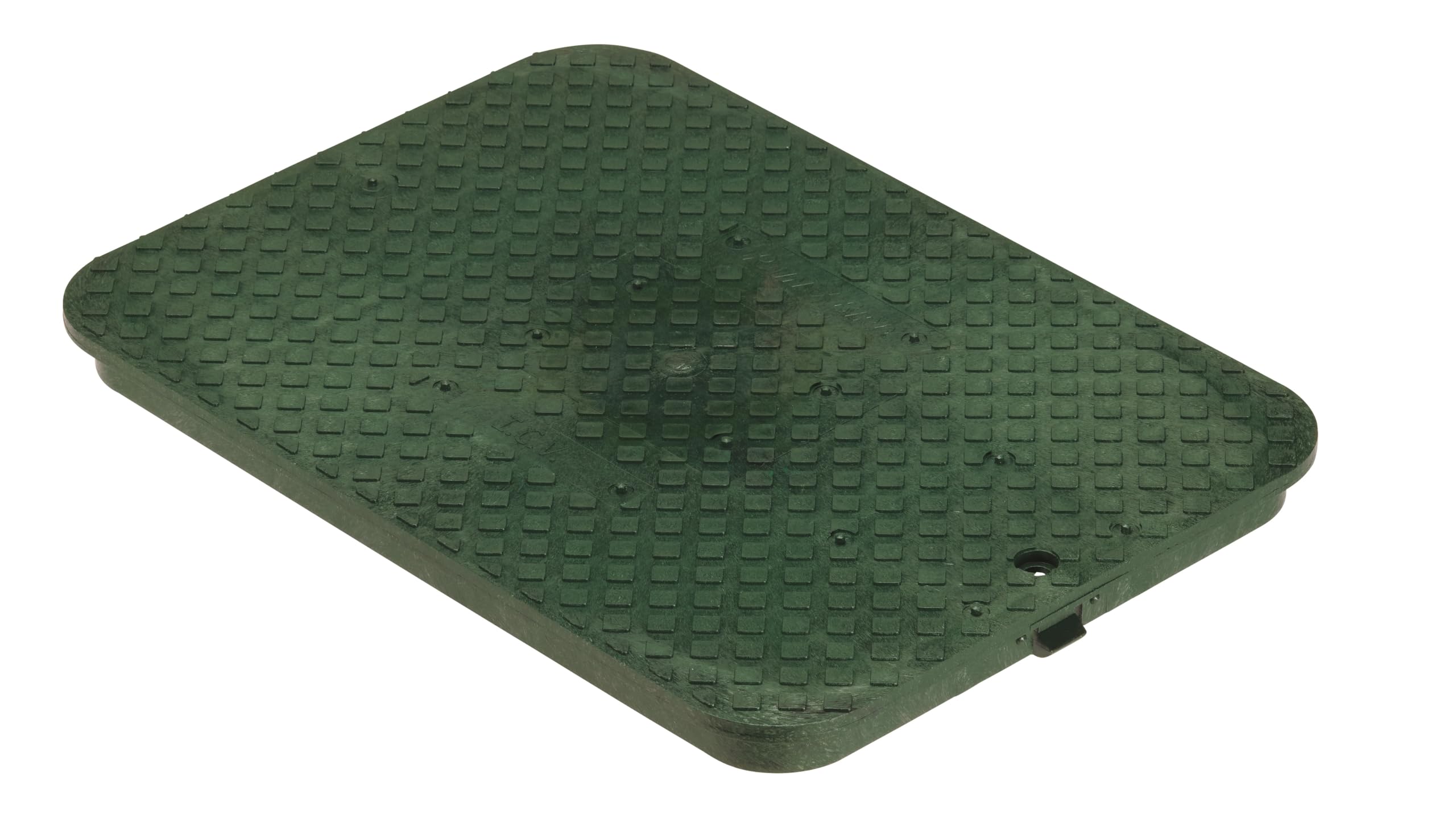 Rain Bird CPVBJMB Professional Series - Caja de válvula de aspersor Rectangular Jumbo de 12 Pulgadas, Color Negro con Tapa Verde, 12 Pulgadas de Alto