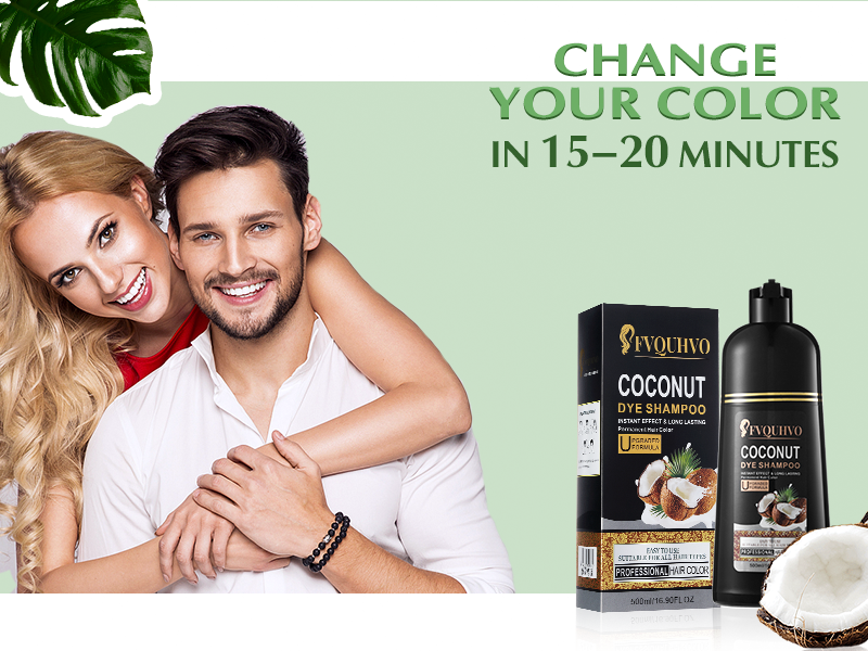 Amazon.com : Fvquhvo Instant Black Hair Shampoo for Gray Hair