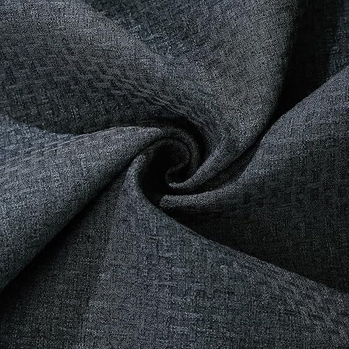 Miniatura 3 de Jepeak - Funda de cojín de lino de arpillera con diseño de rombos