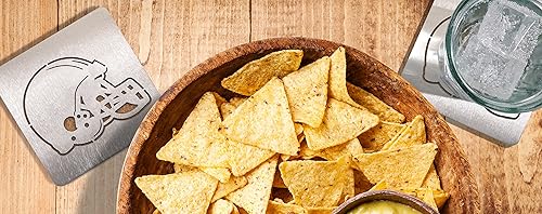 Vista 27 de Portavasos de la NFL de acero inoxidable Sportula Products, Metálico