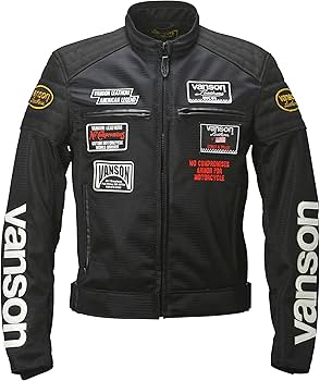 ◎Vanson バンソン ノーカラーメッシュライダースジャケット M グレー ◎Vanson バンソン ノーカラーメッシュライダースジャケット M グレー