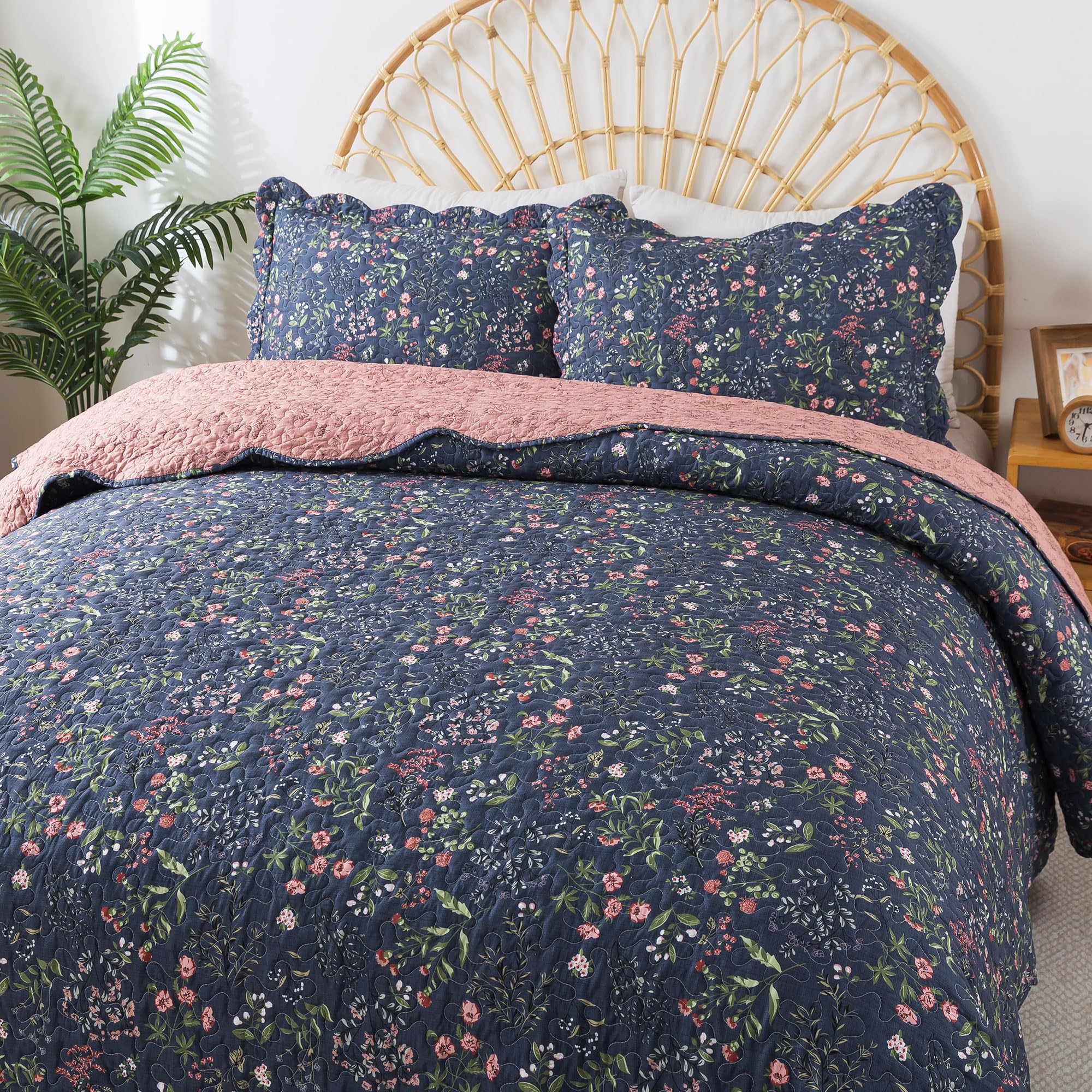 QUEEN BED QUILT COVER SET NIGHT WAITING FOR DAY main image 1