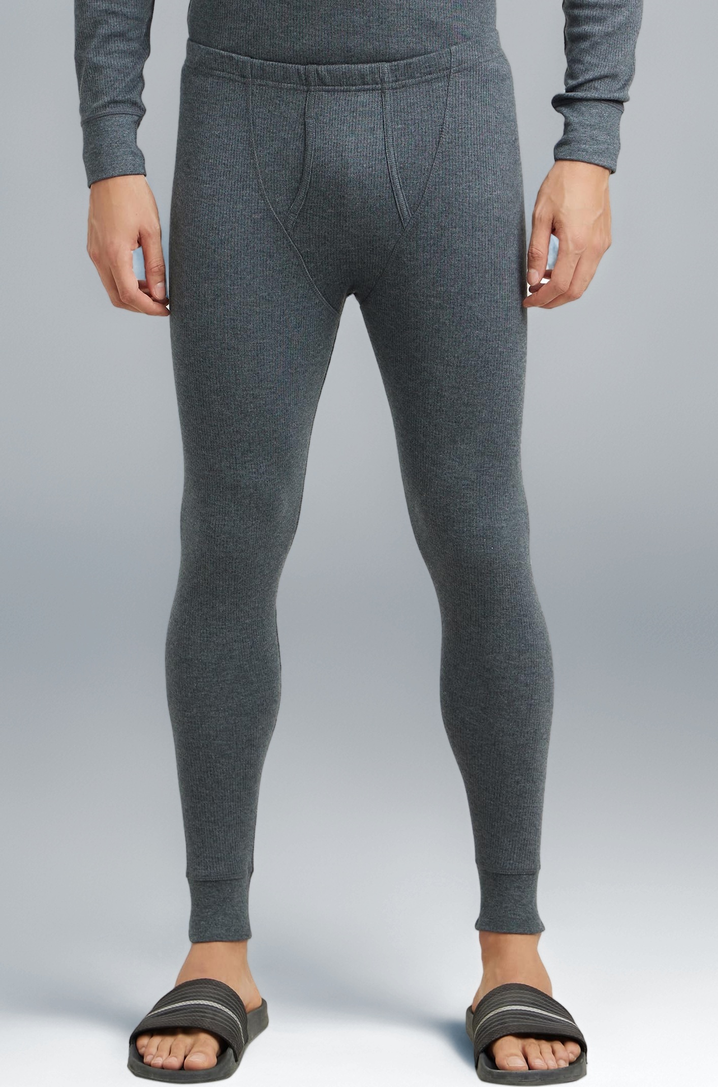 Jockey 2420 Men's Extra Warmth Super Combed Cotton Rich Thermal Long Johns with Staywarm Technology