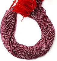 Vista 6 de Cuentas redondas sueltas al por mayor, hilo de cuentas de malaquita de 0.079 in, cuentas sueltas curativas de 12.5 pulgadas (AMB-5381)