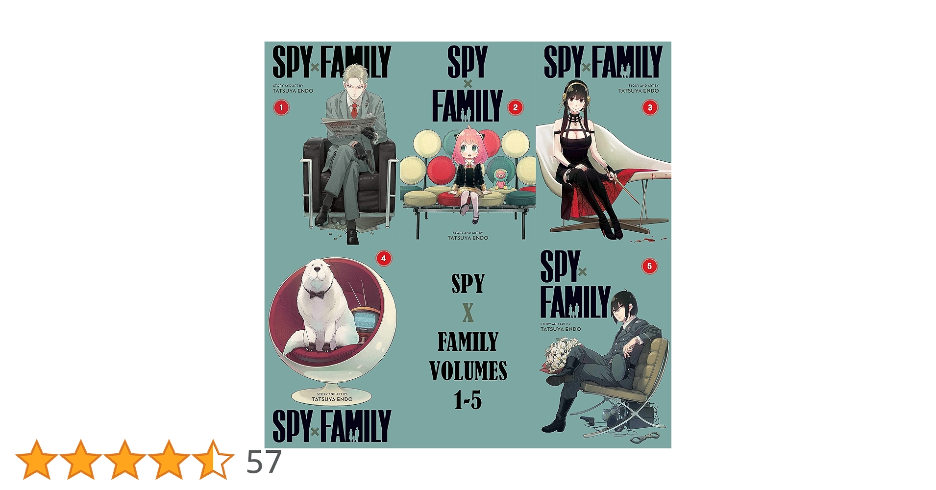 Spy x Family Collection Set Volumes 1-5: Books - Amazon.ca