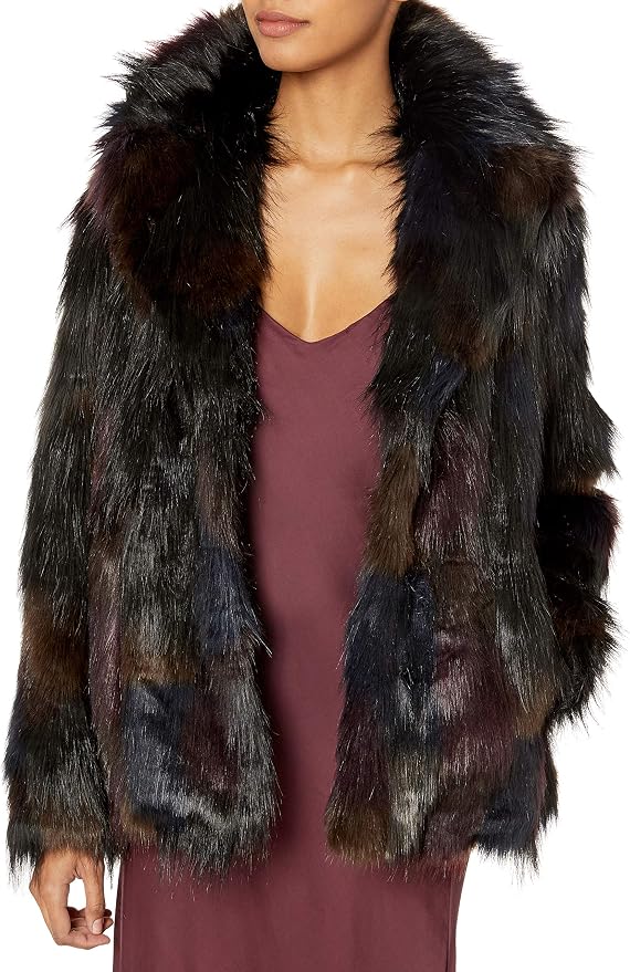 RACHEL Rachel Roy Women's Faux Fur Coat 