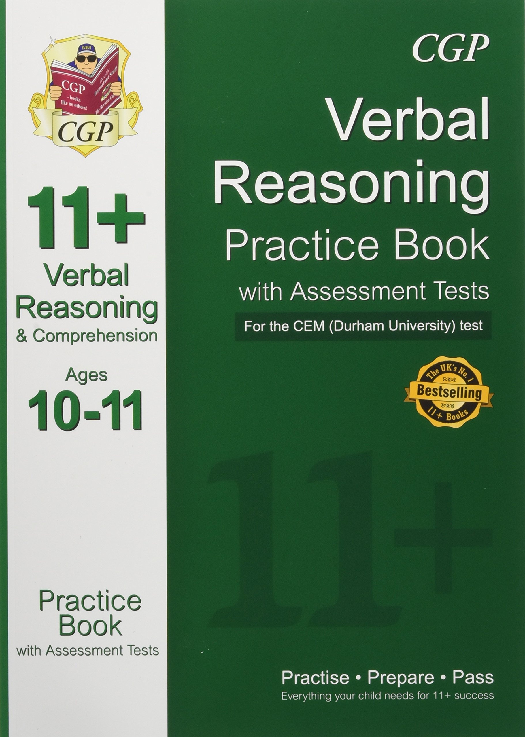 KS2 Verbal & Non-Verbal Reasoning Pack of 2 CGP Workbooks Ages 10-11 Year 6 New!