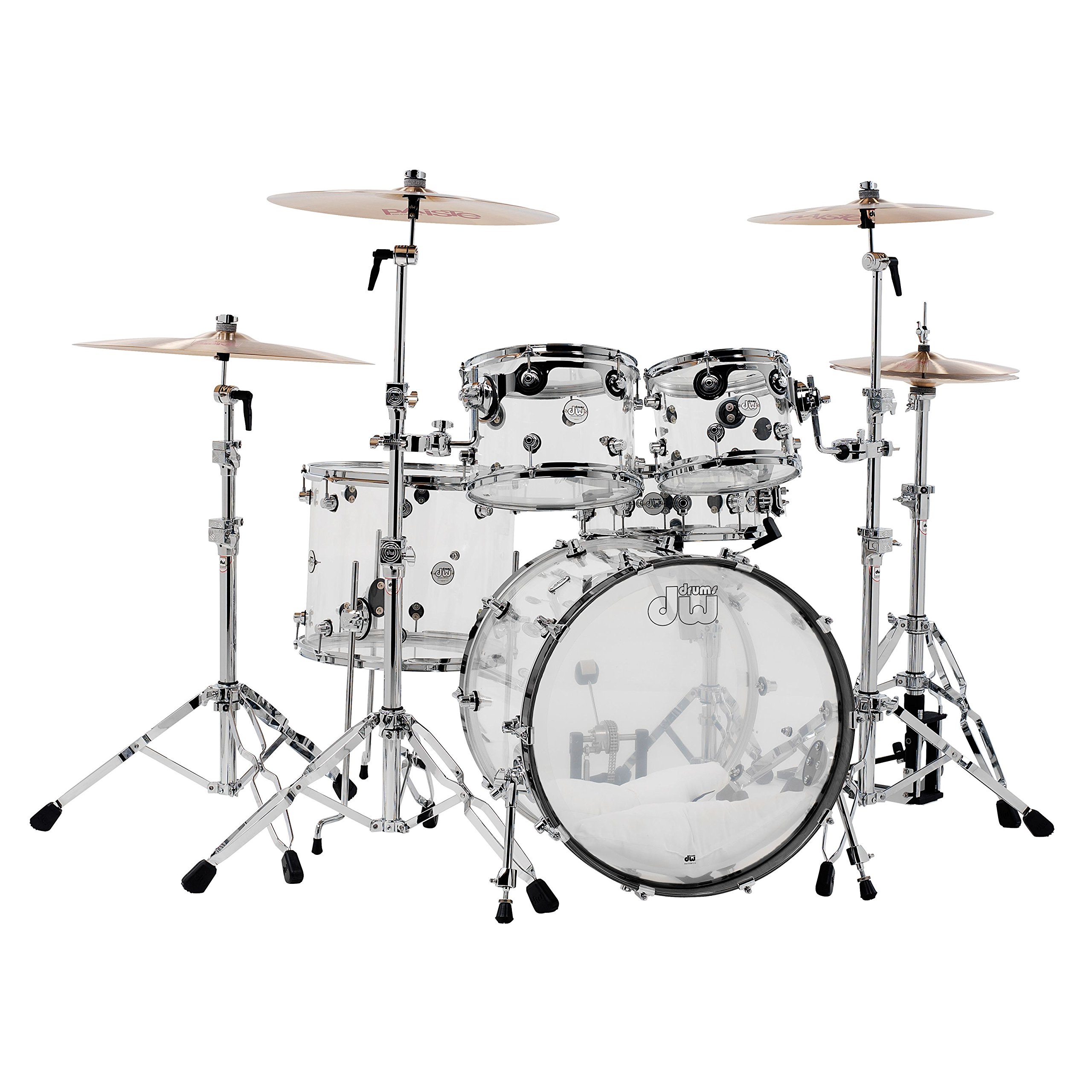 DW Drum Set, Acrylic (DDAC2215CL)