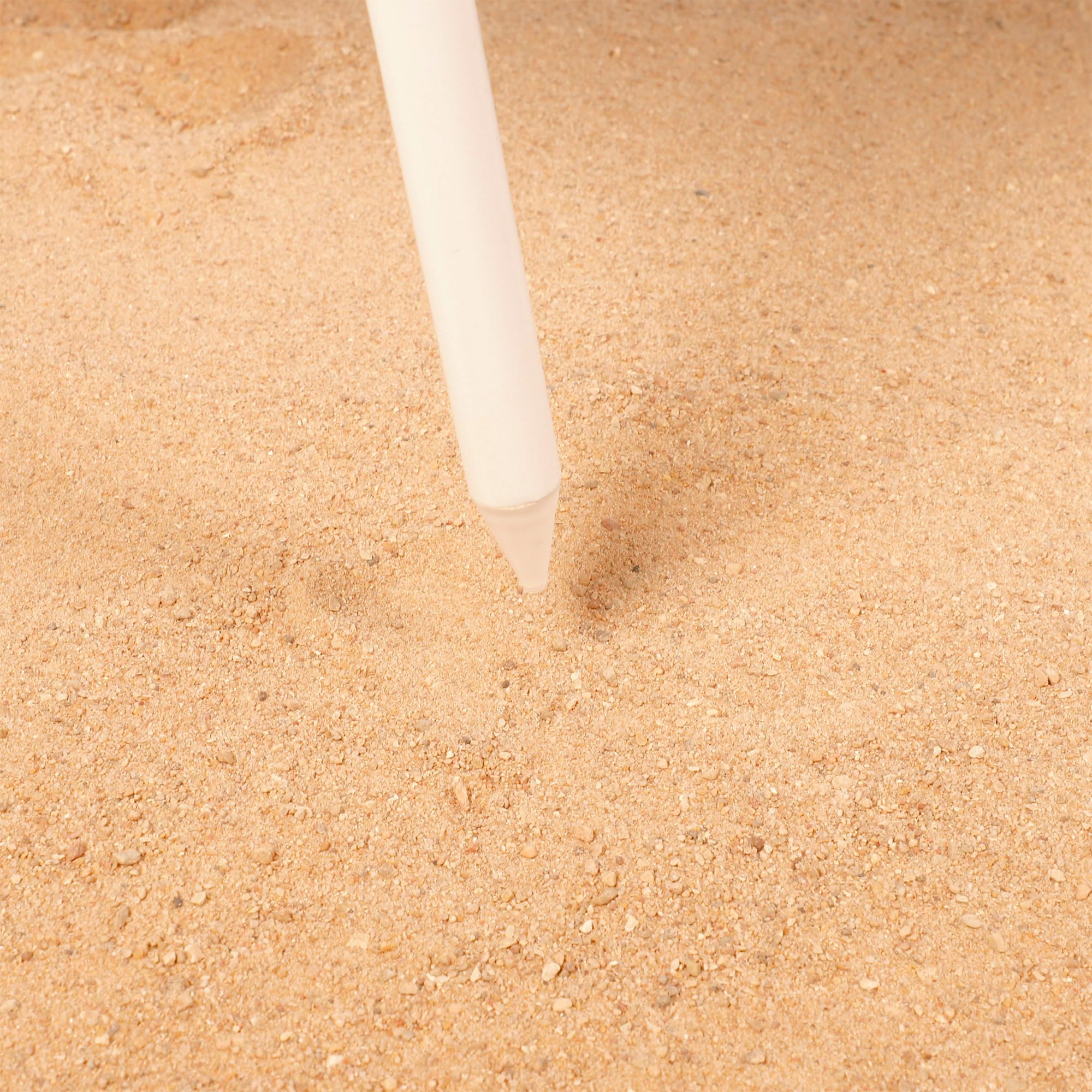 AKTIVE Paravent de plage type paravent, panneaux en polyester, tubes métalliques avec pointe aiguisée, housse avec poignée