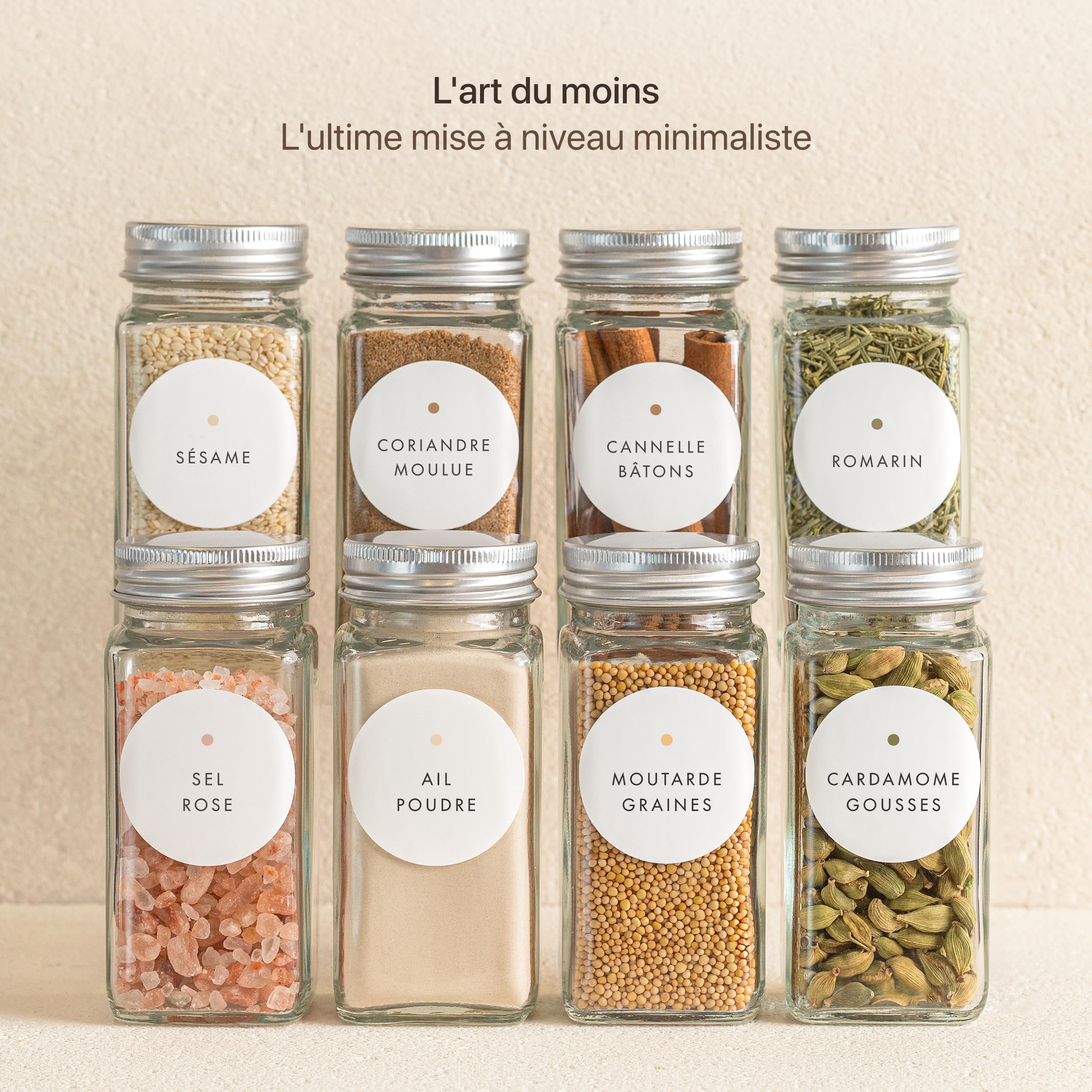 Lot De 600 Étiquettes Autocollantes Rondes Pour Pots De Confiture 38mm - 4 Styles Homemade Amovibles