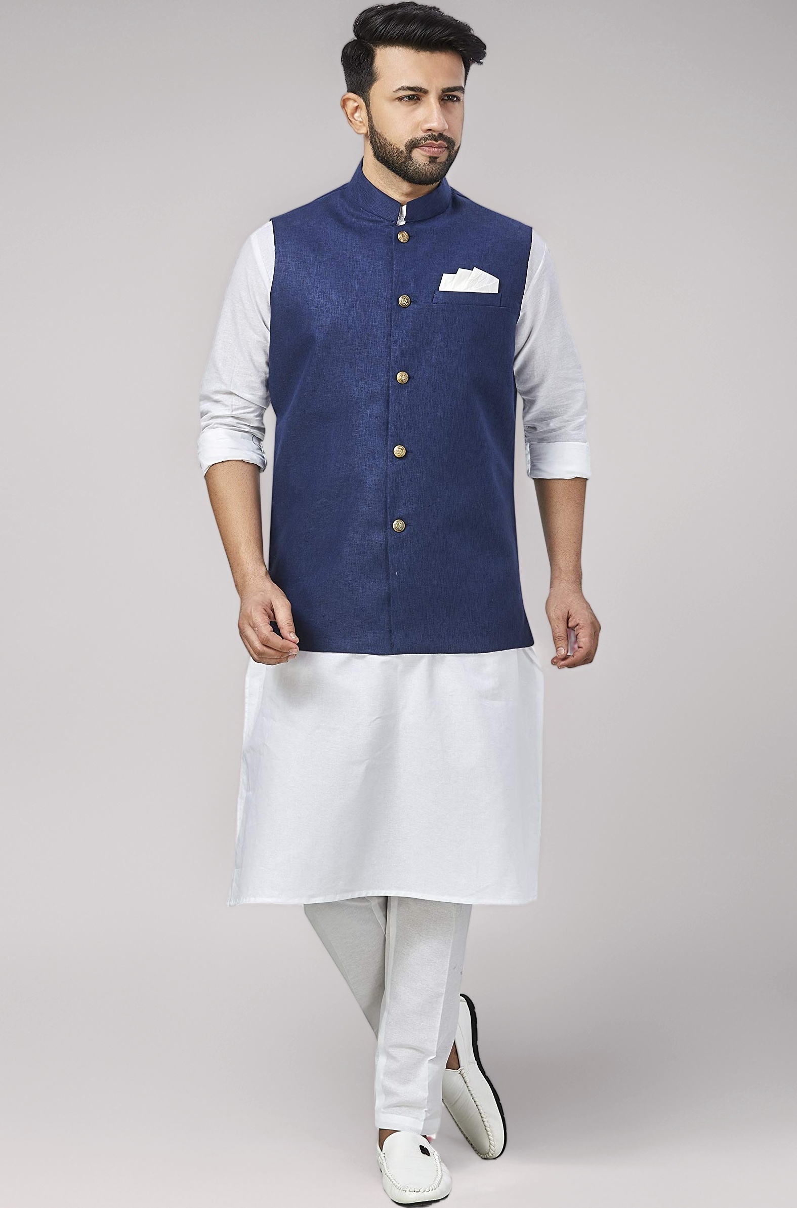 BE ACTIVE Mens Nehru Jacket For Men|| Linen Waistcoat for Ocassion|| Mens Nehru Jacket