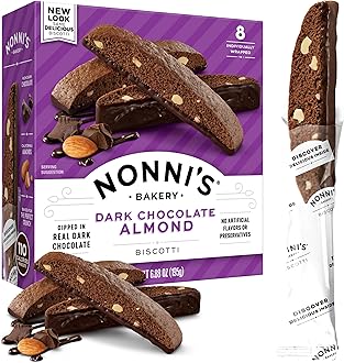 Dark Chocolate Almond Biscotti, 6.88 Ounce
