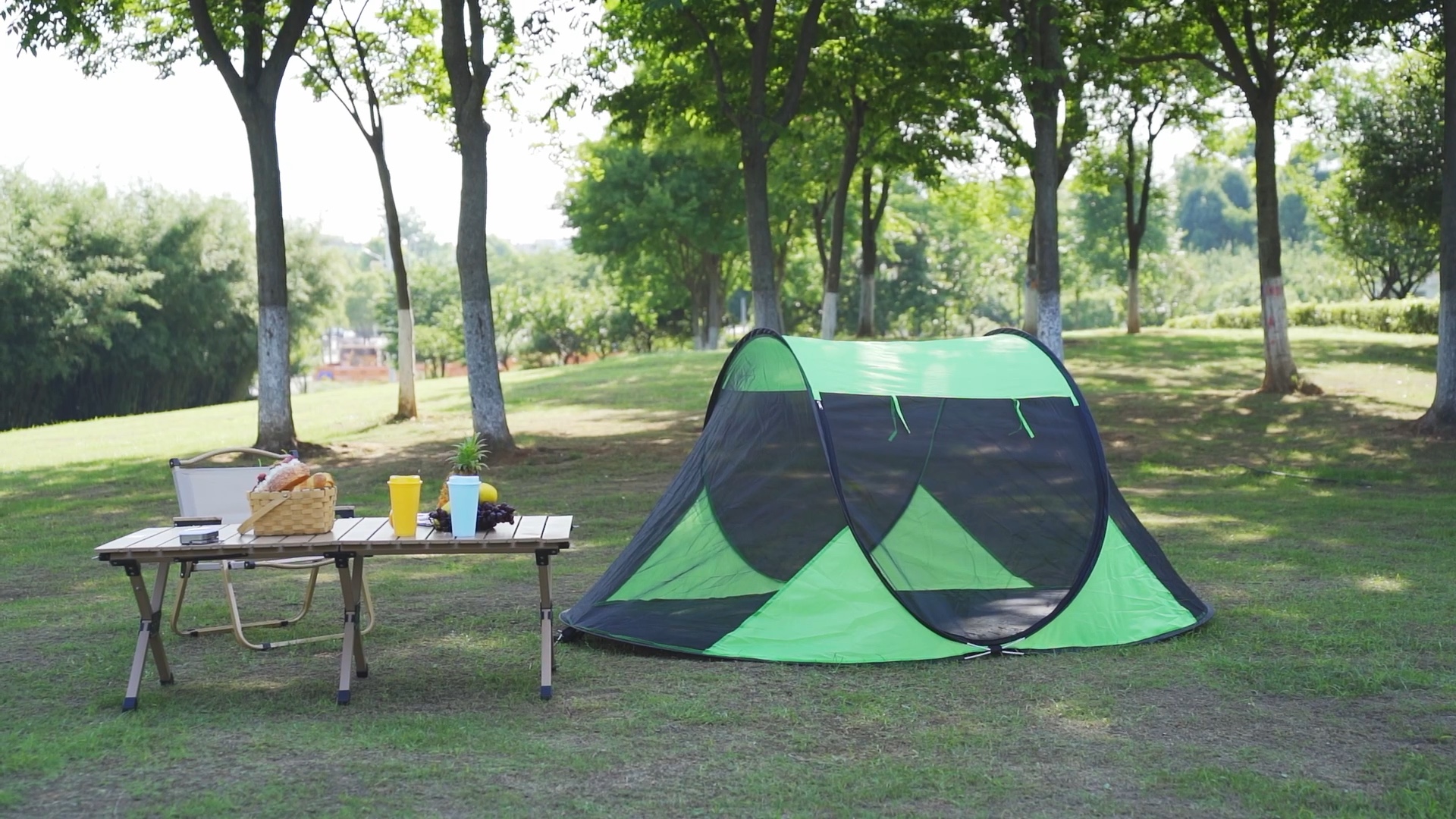Carpa Pop Up Mosquito para Camping, 86.6x59x45.3 pulgadas miniatura 7