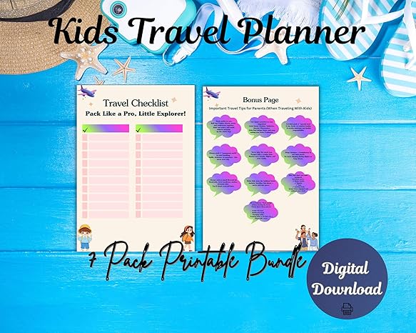 Kids Travel Checklist : Pack Like a Pro, Little Explorer! eBook : Bahl ...