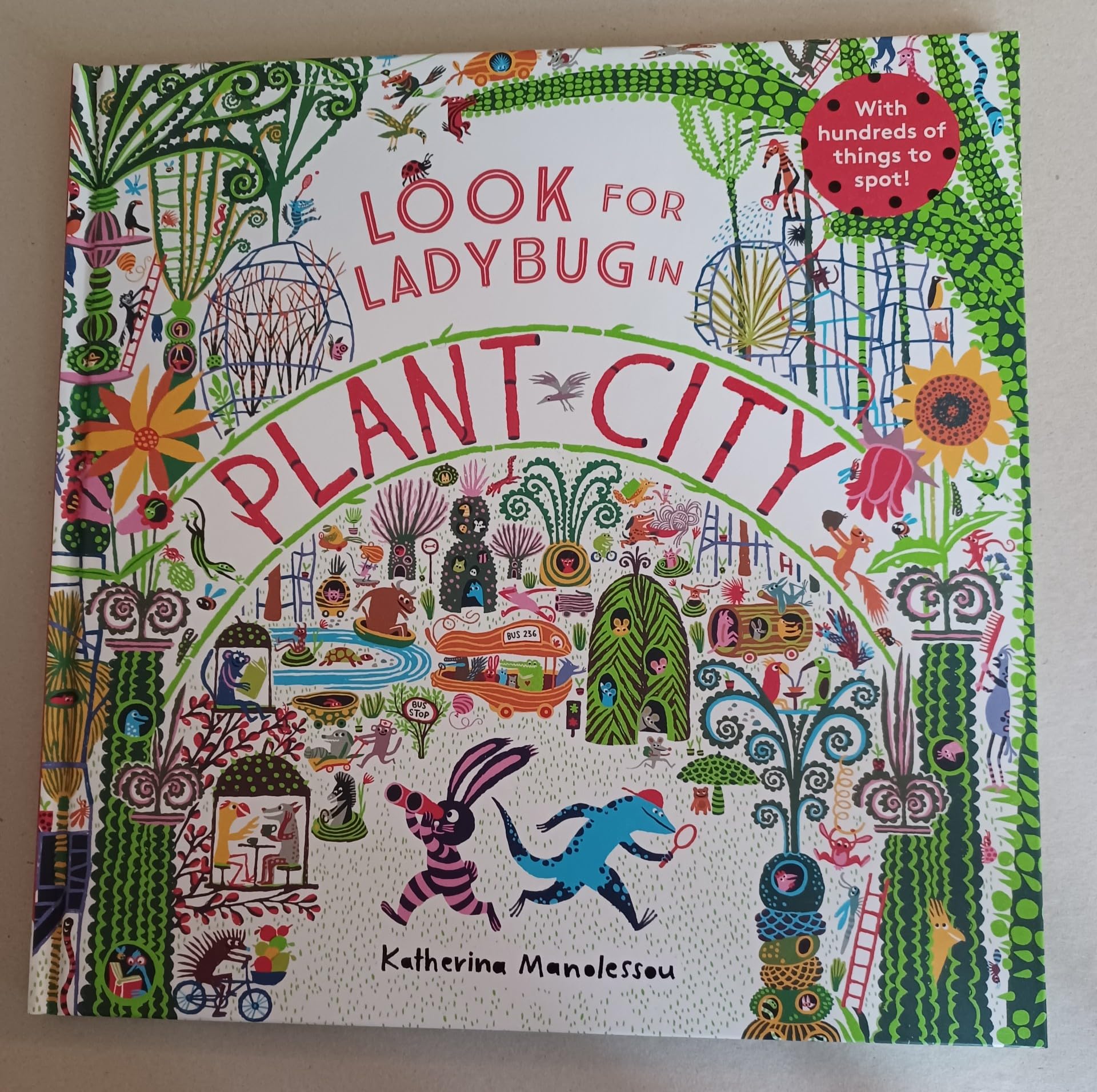 Look for LadyBug in the plant city