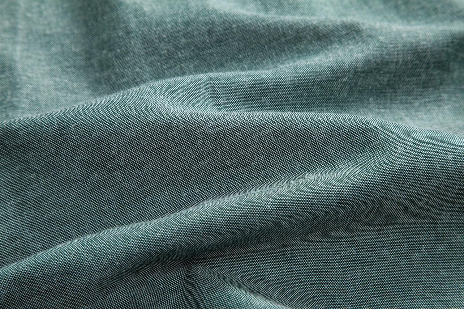 Mens Oxford Shirt Short Sleeve Regular Fit Casual Button Down Shirt with Pocket - Image 2