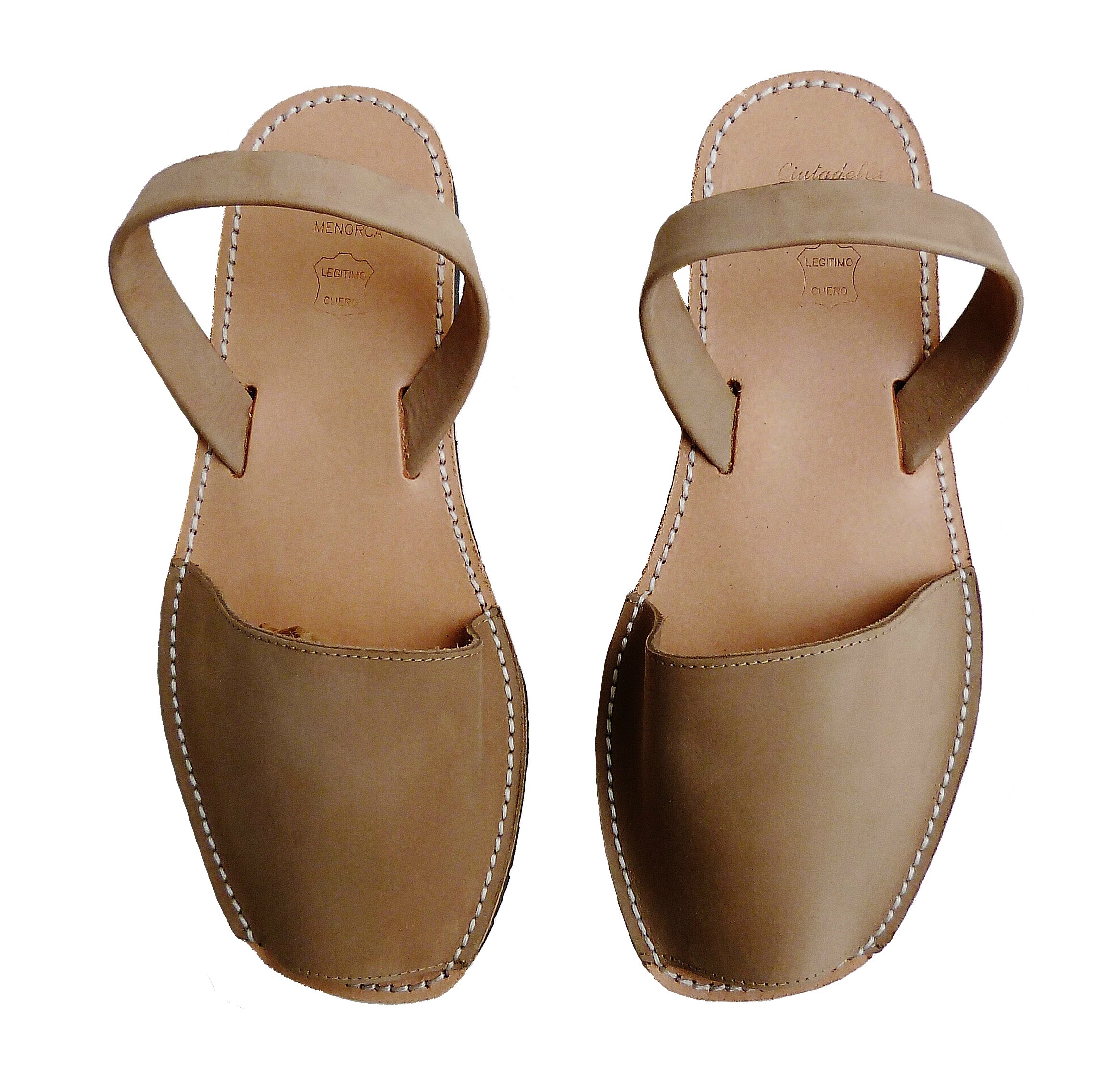 Sandalias Menorcan auténticas para hombre, hombre Avarcas menorquinas, abarcas, sandalias