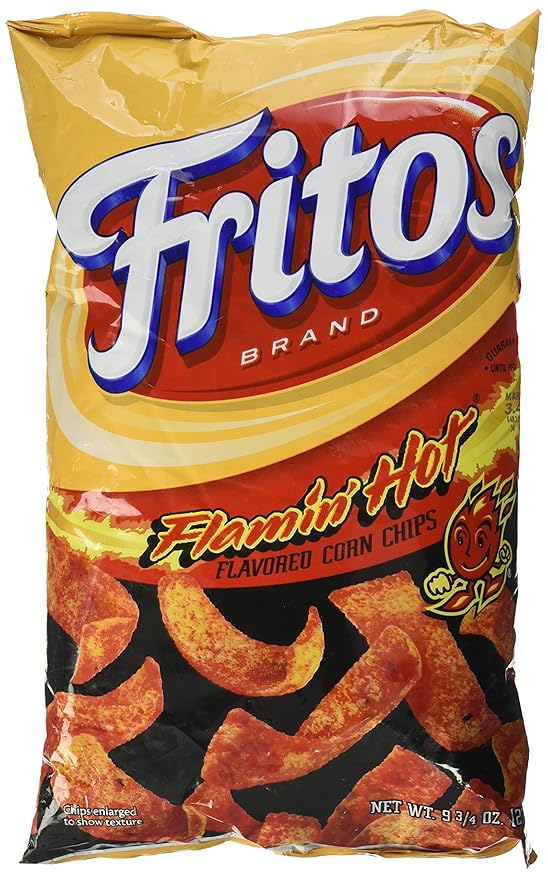 Fritos Flamin' Hot Corn Chips 9.25oz (Pack of 1)