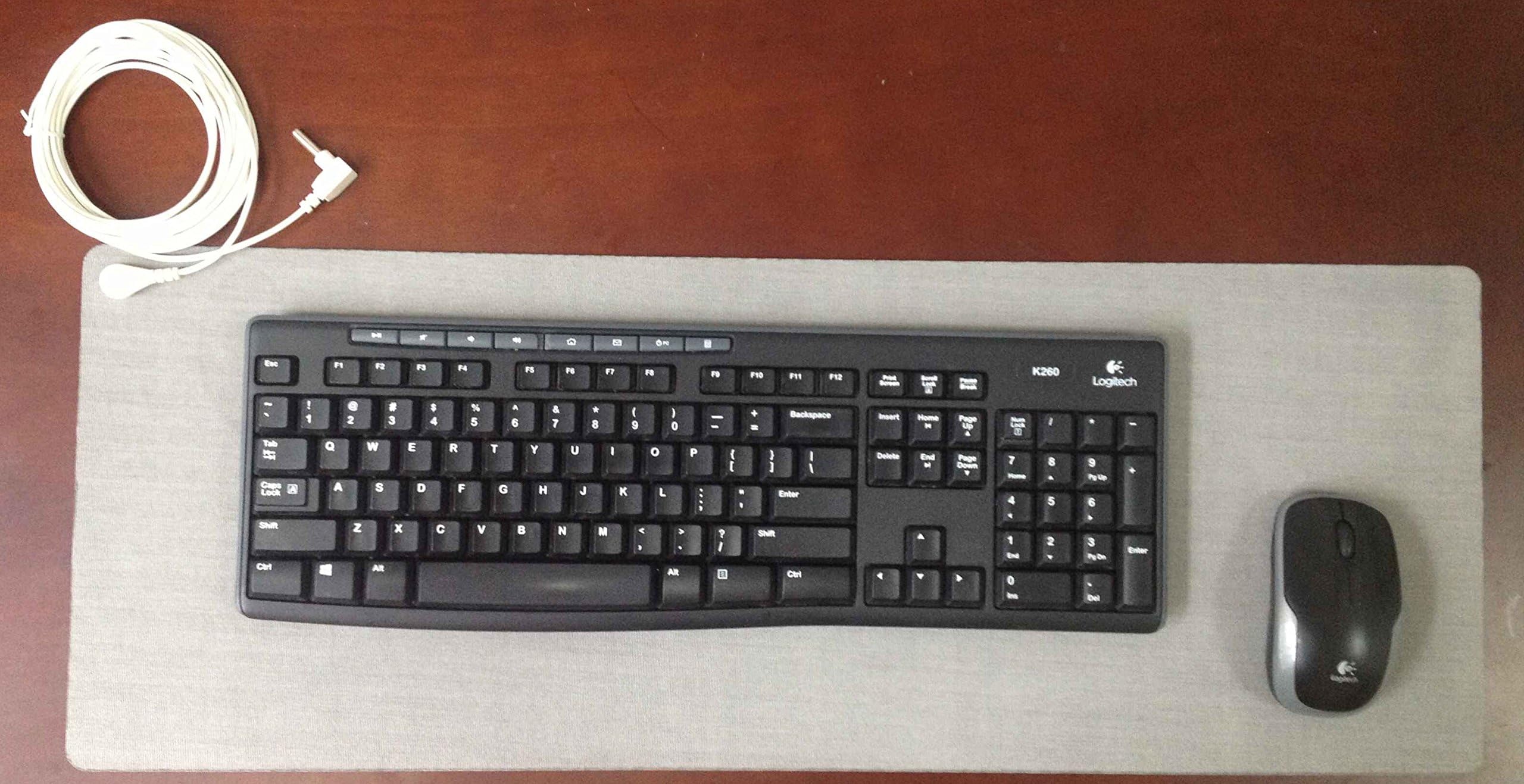 Ground Smart Earthing Mat Silver Technology - Universal Earthing Grounding Mat for Personal Grounding Anywhere