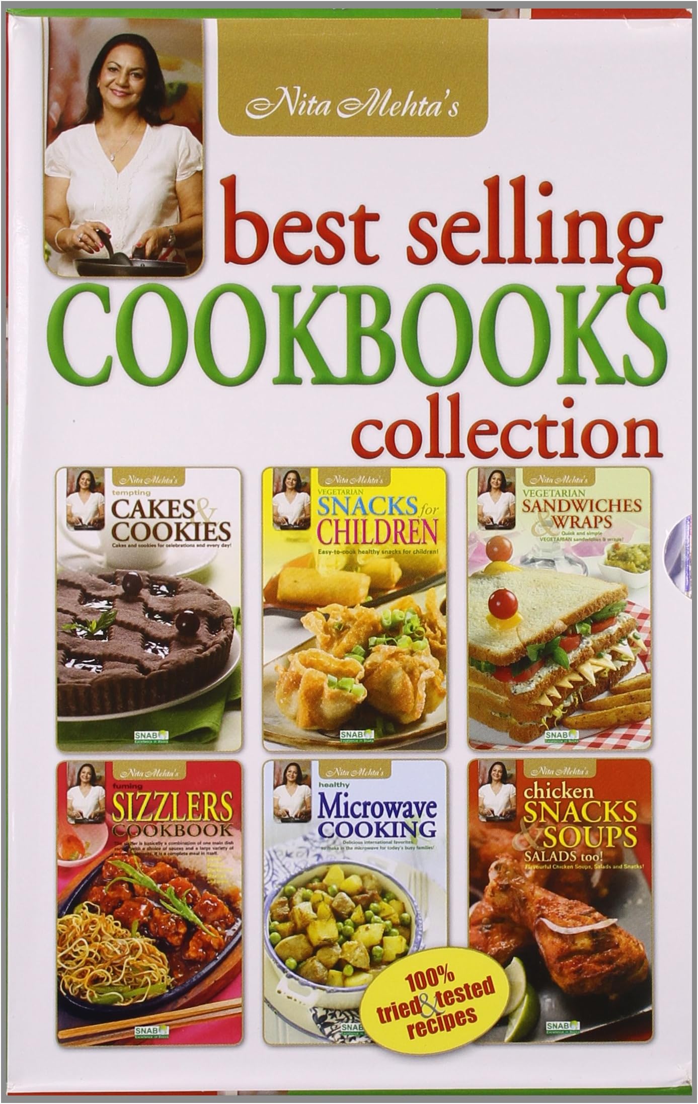 Nita Mehta S Cookbooks Collection (6 Pcs)