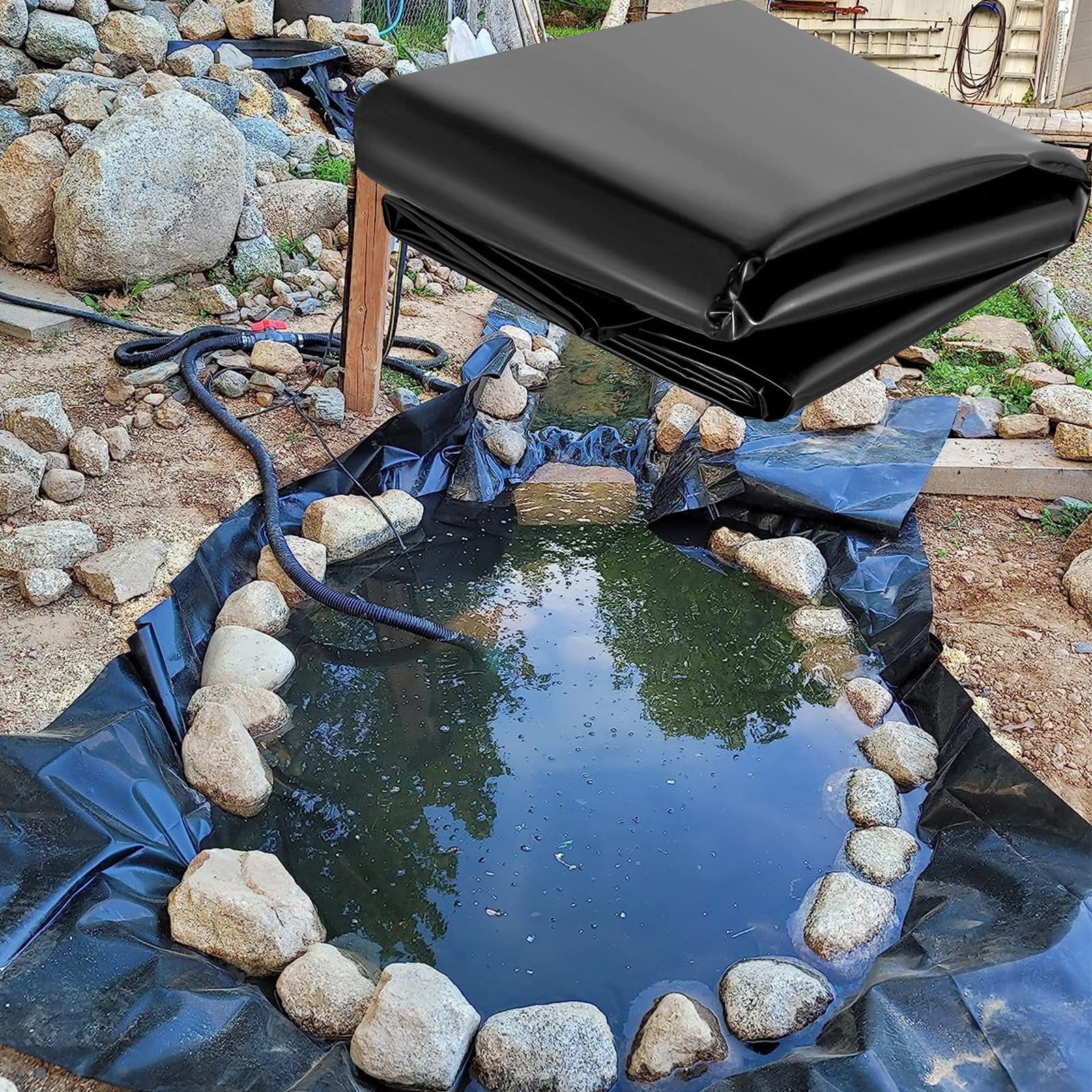 タカショー PL-4 プールライナー 4m×5m 防水シート DIY 自作池 プールライナー(パック入)4mX5m PL-4 8711465319508