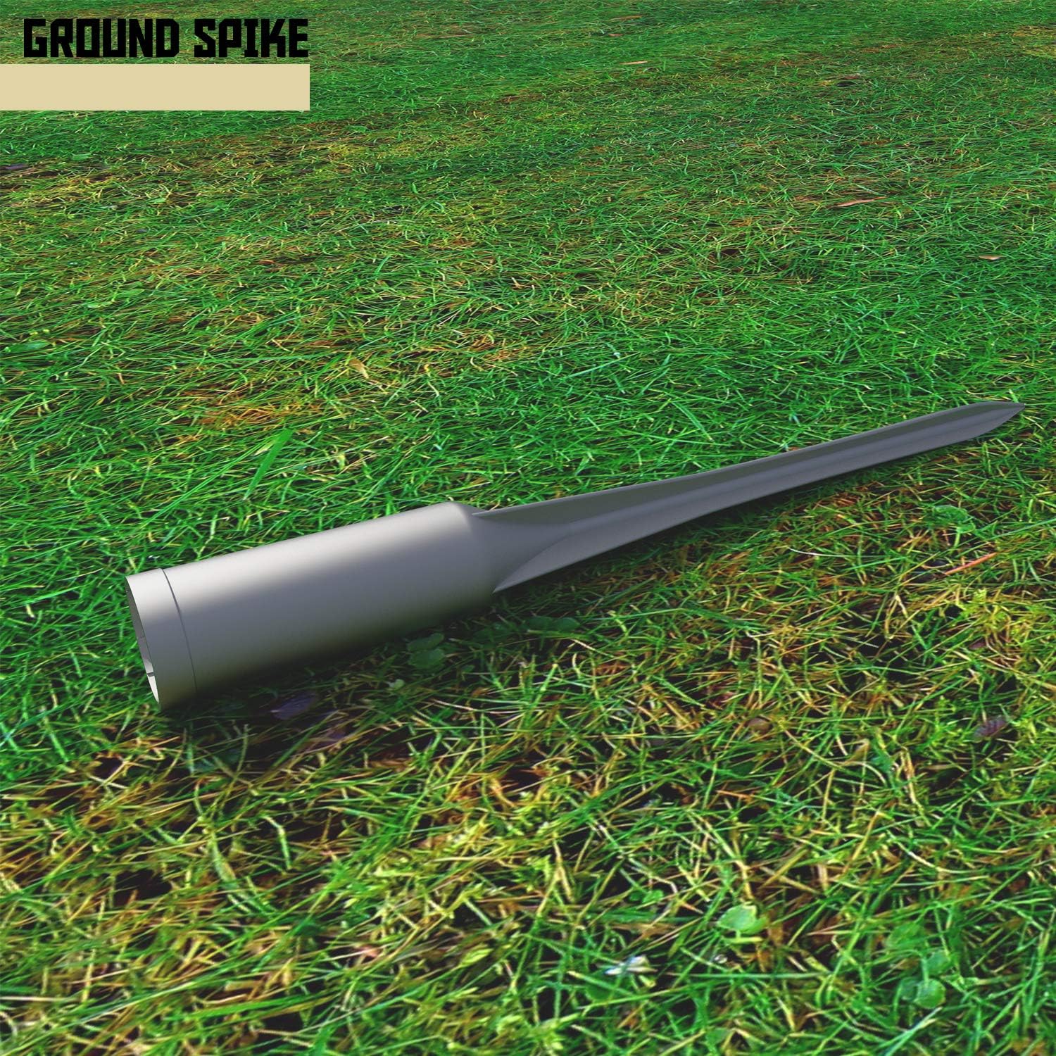 TANG Post Pole Anchor Sleeve Ground Spike Stake Pack of 5 for Soil Grass Installation Outdoor Fence Panels - Image 5