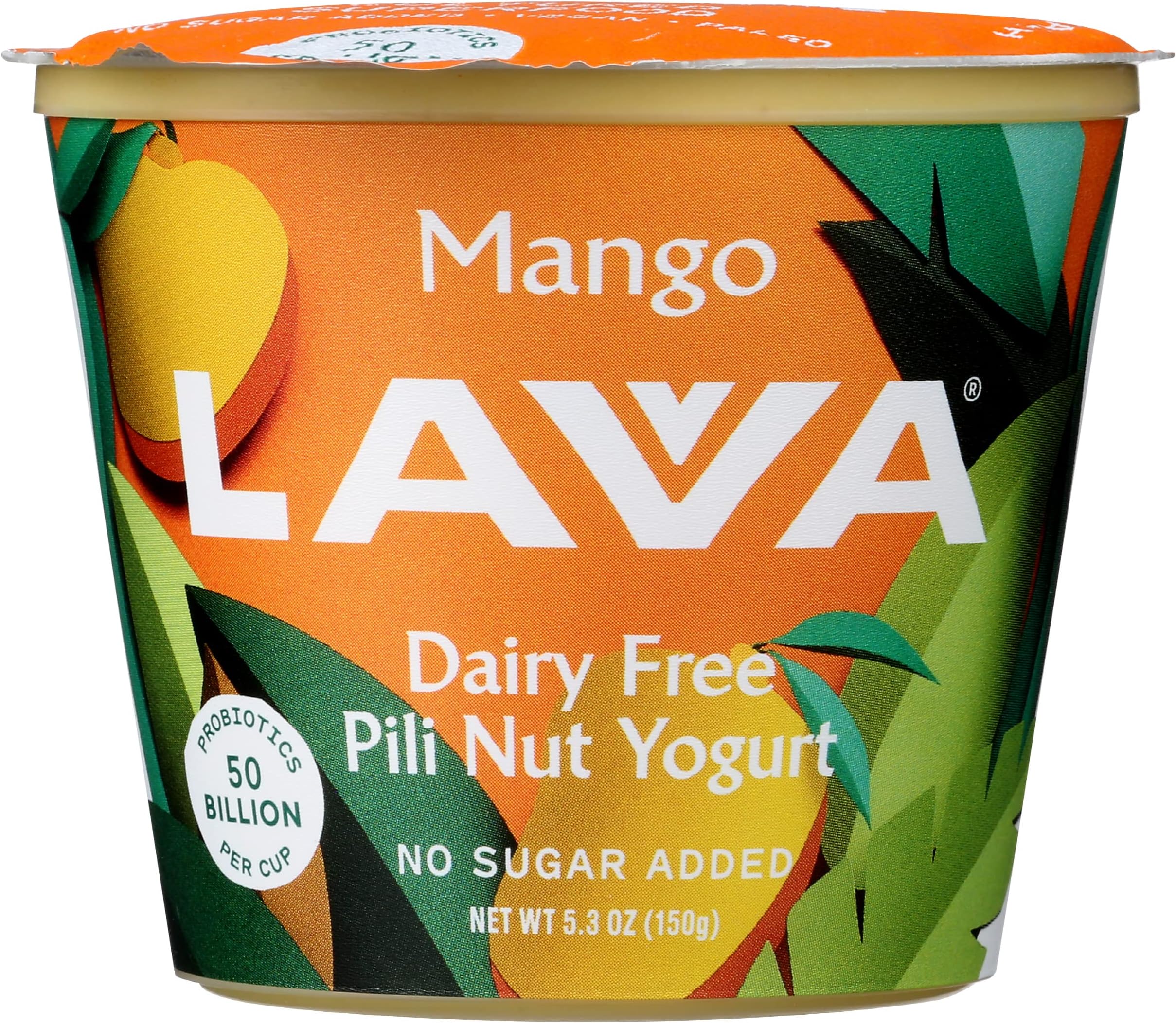 Lavva, Yogurt Plant Based Mango, 5.3 Ounce