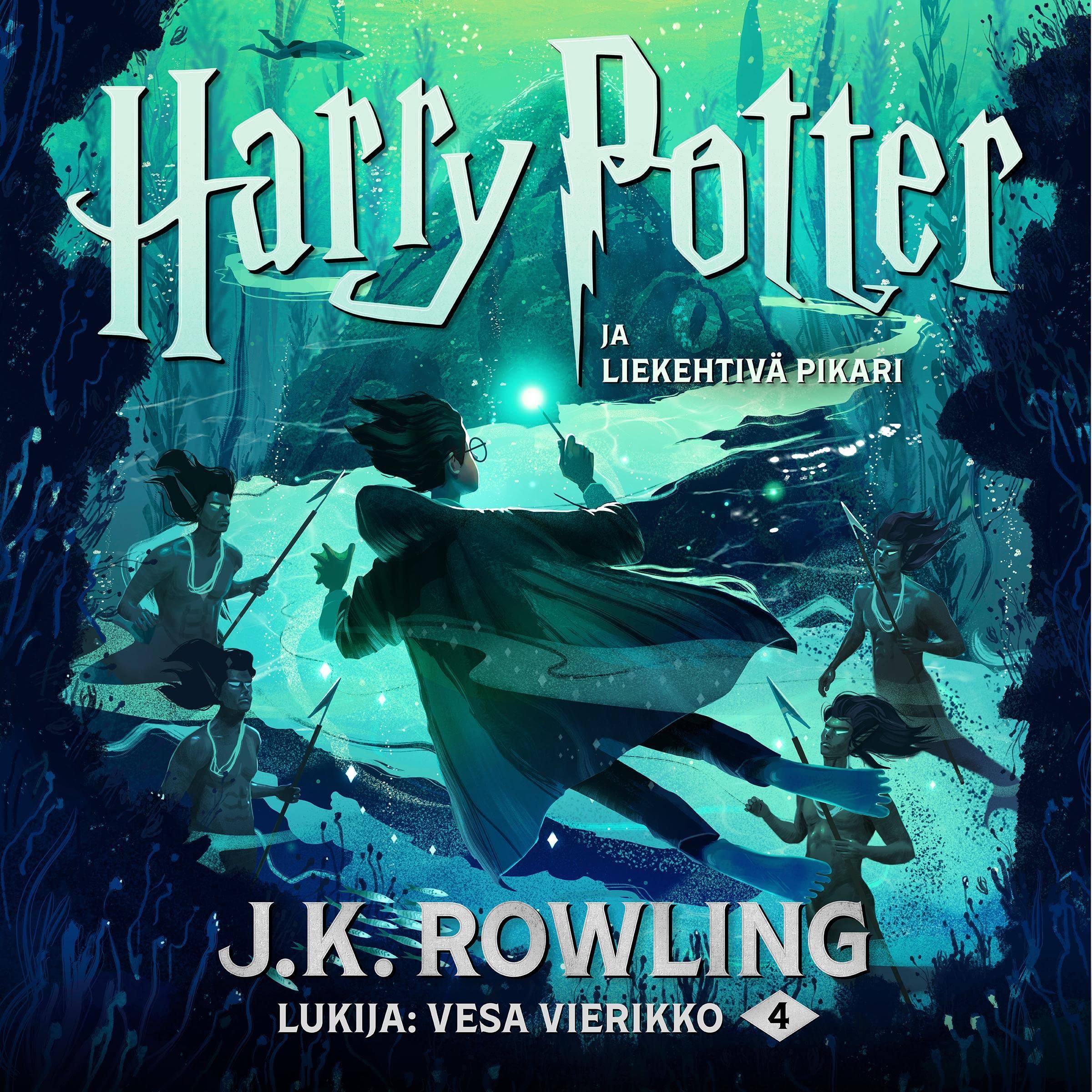 Cover art for Harry Potter ja liekehtivä pikari