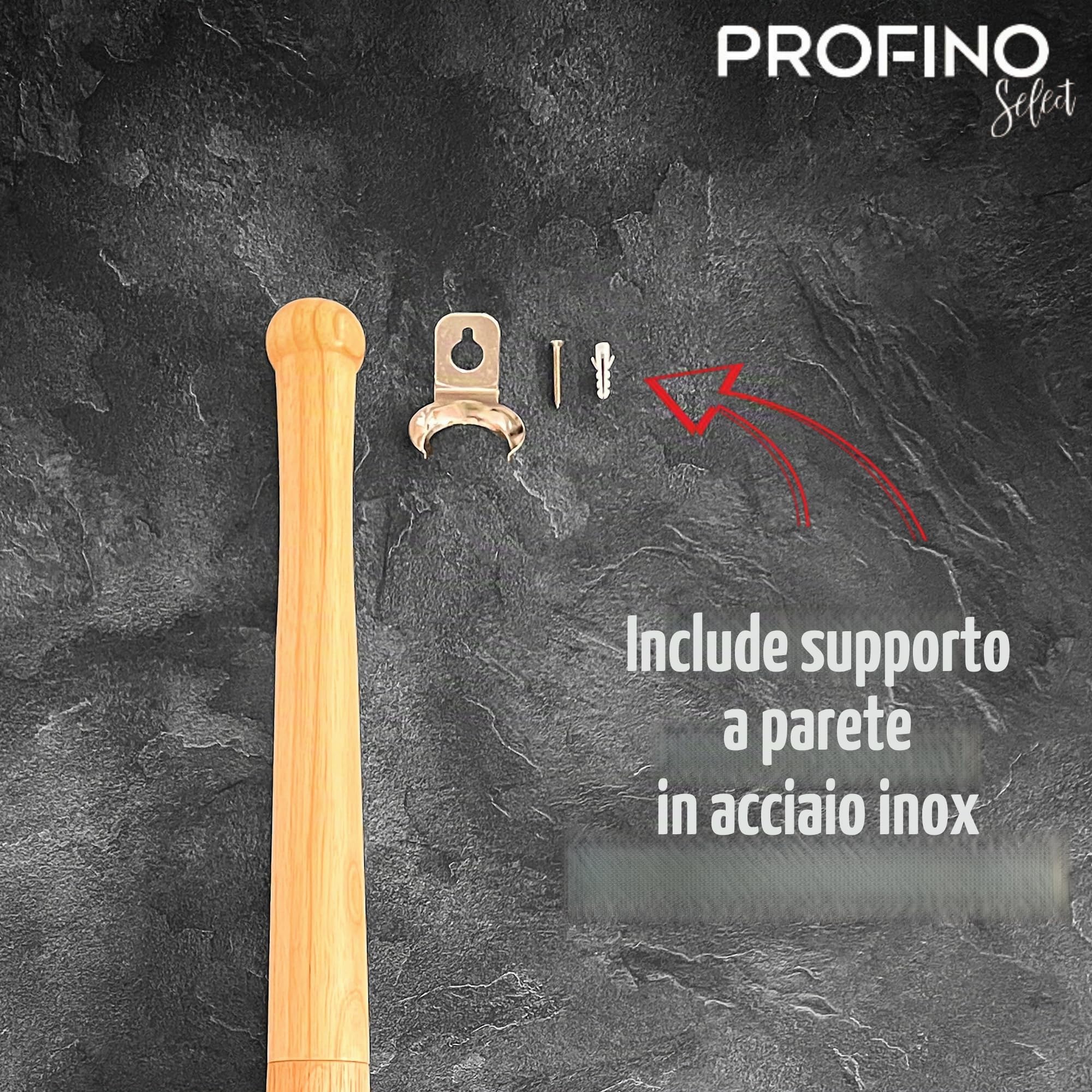 Macinapepe Pepper Game | 71 cm mazza da baseball | macina pepe in ceramica | legno di albero di gomma | con supporto a parete in acciaio inox | grande macinapepe legno | macina pepe | macina